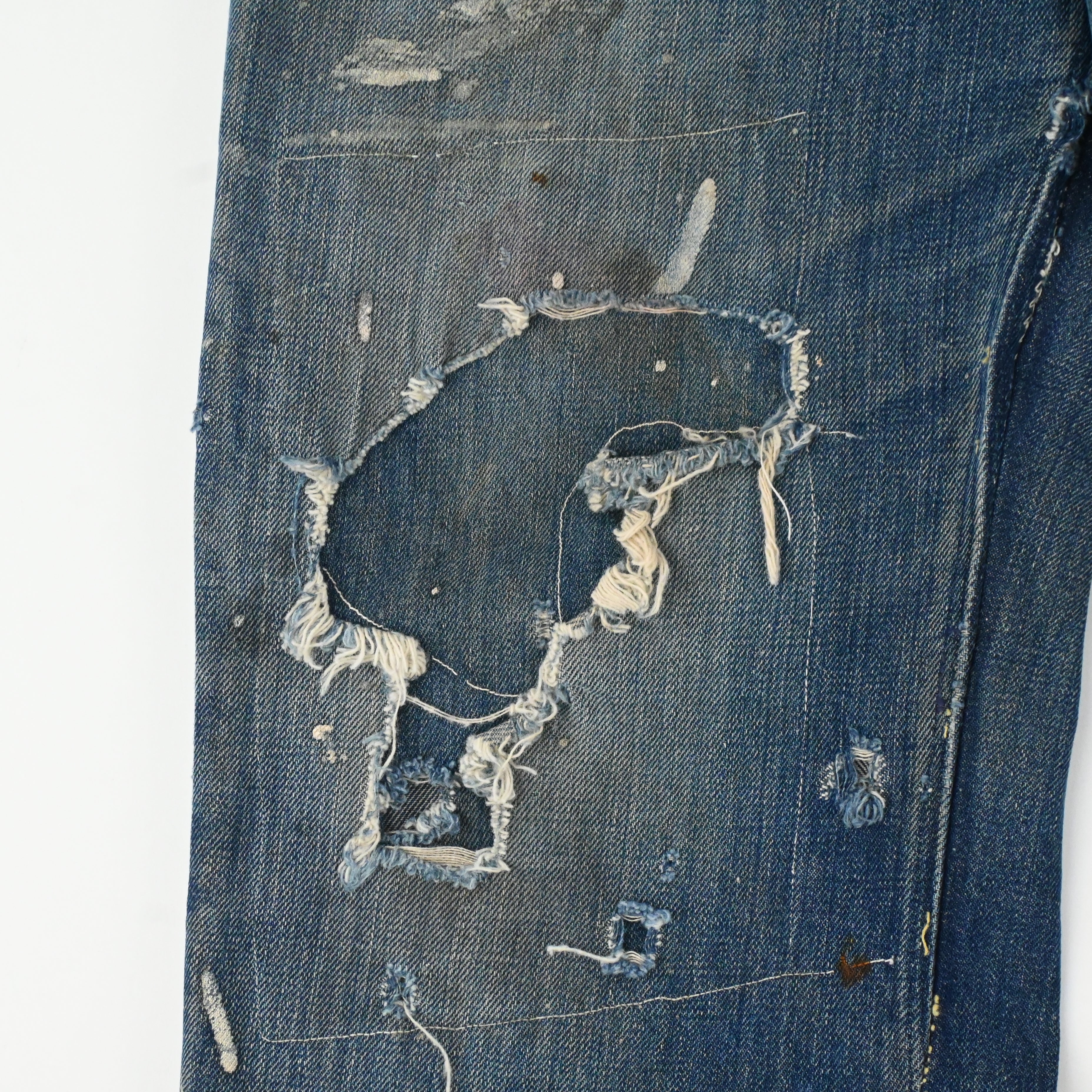 40's MONTGOMERY WORD 101 JEANS SIZE W31 L28