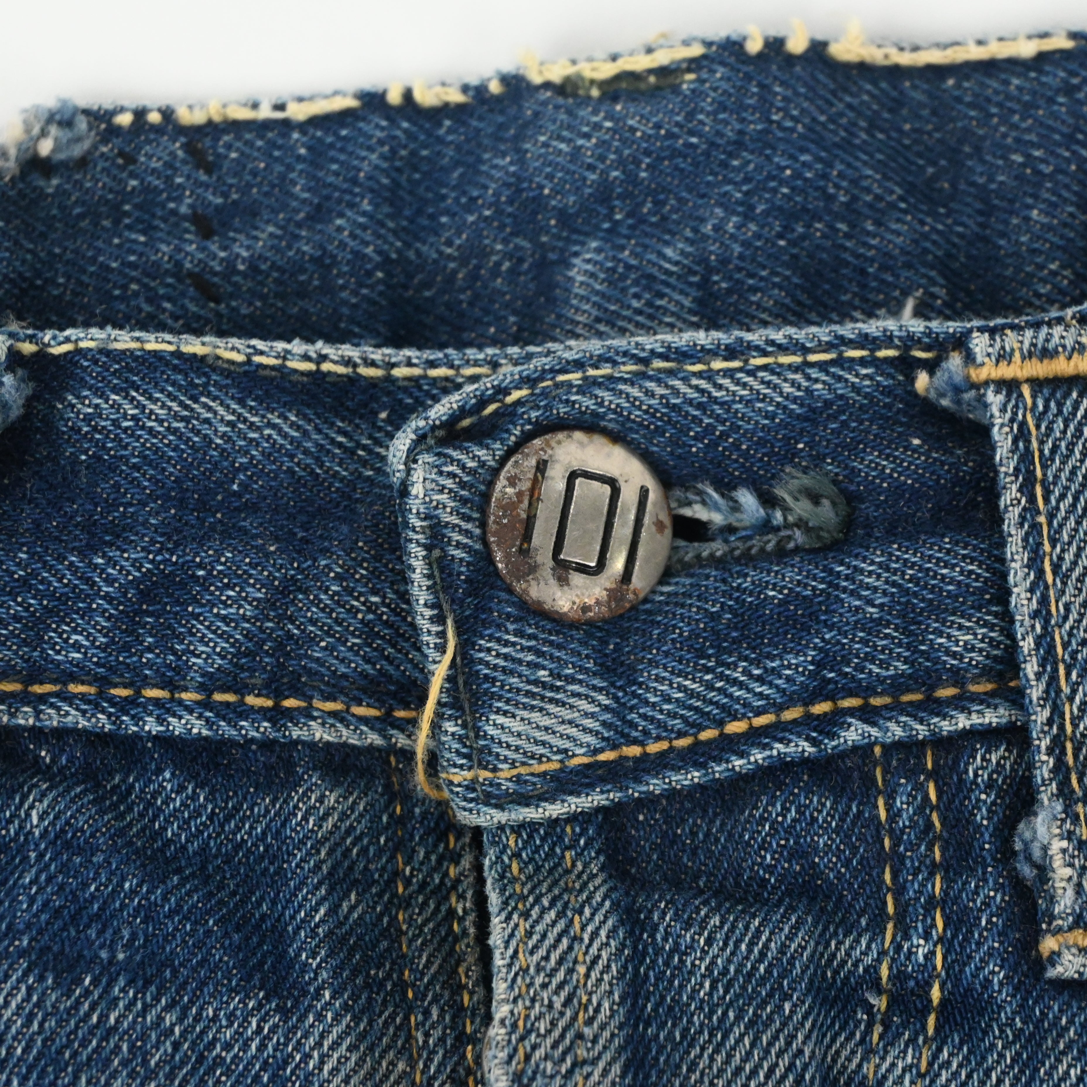 40's MONTGOMERY WORD 101 JEANS SIZE W31 L28