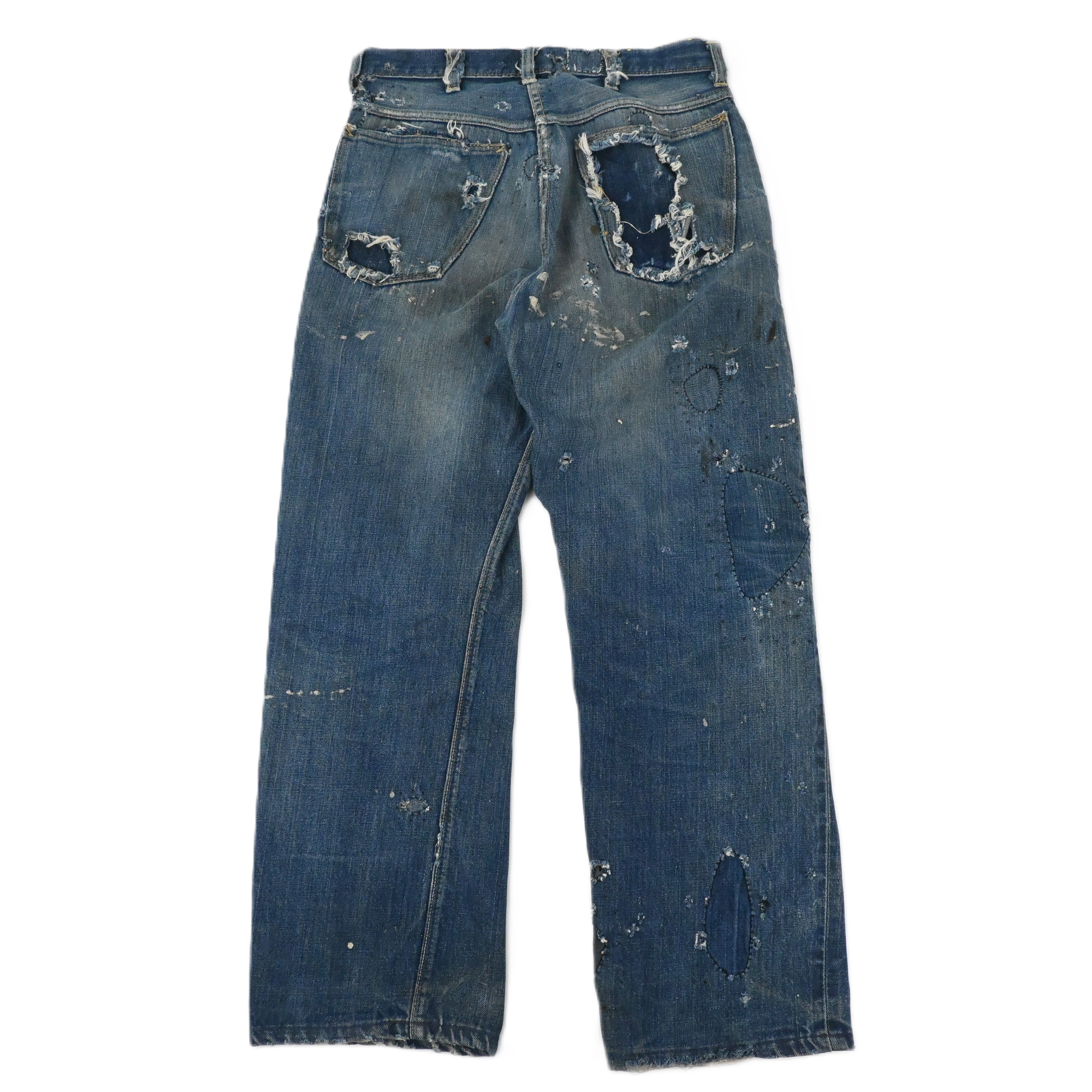 40's MONTGOMERY WORD 101 JEANS SIZE W31 L28