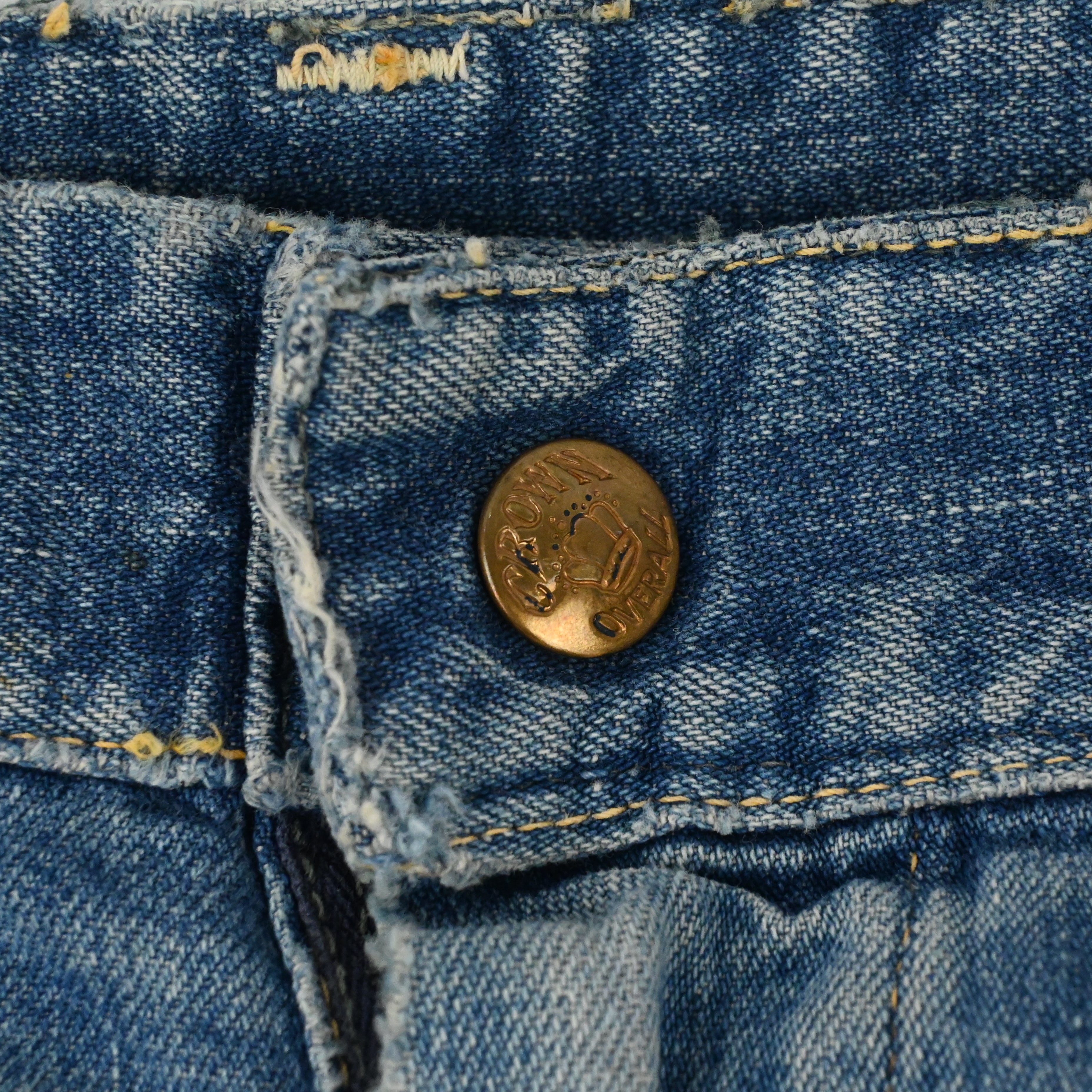 50's CROWN OVERALL CARPENTER PANTS SIZE W32 L31