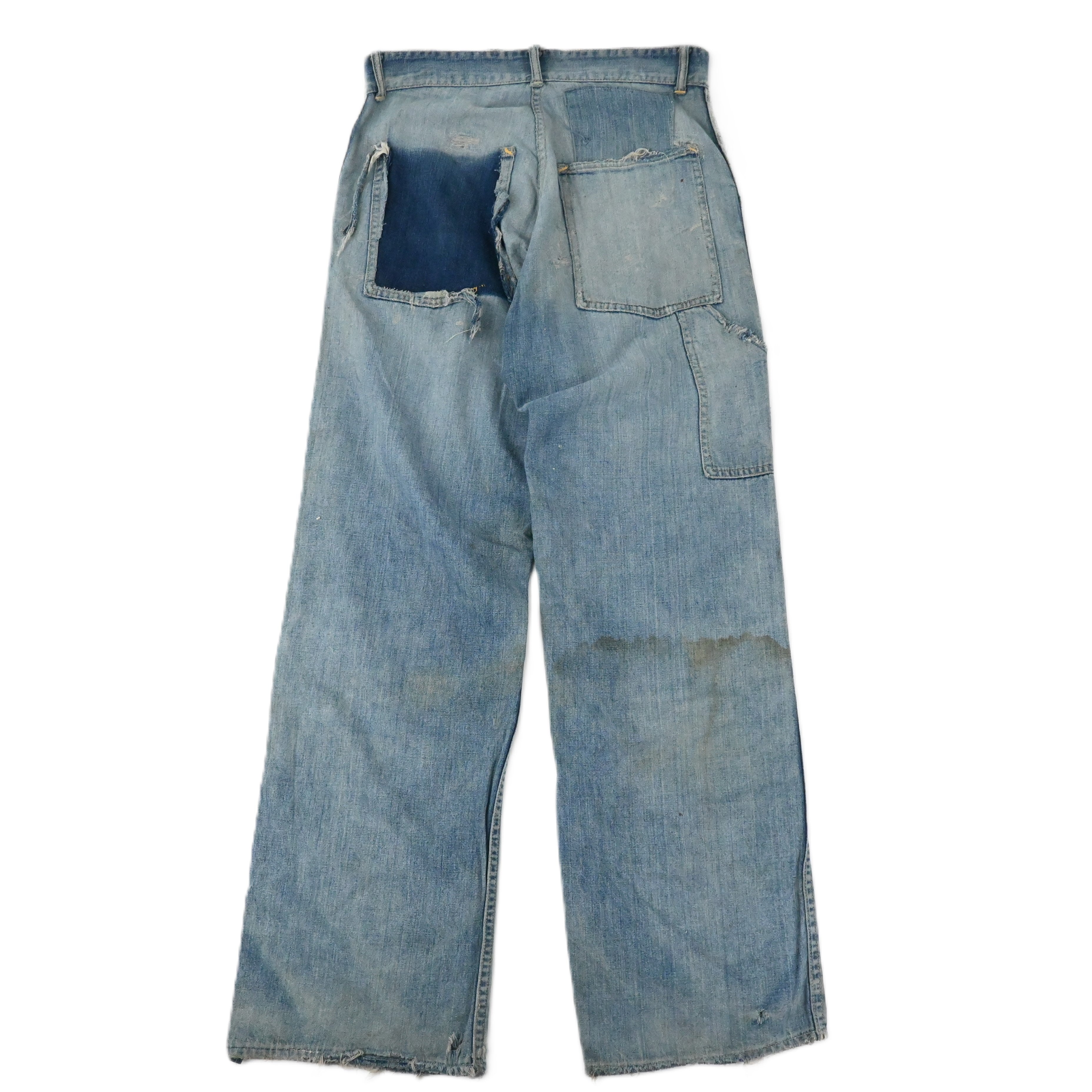 50's CROWN OVERALL CARPENTER PANTS SIZE W32 L31