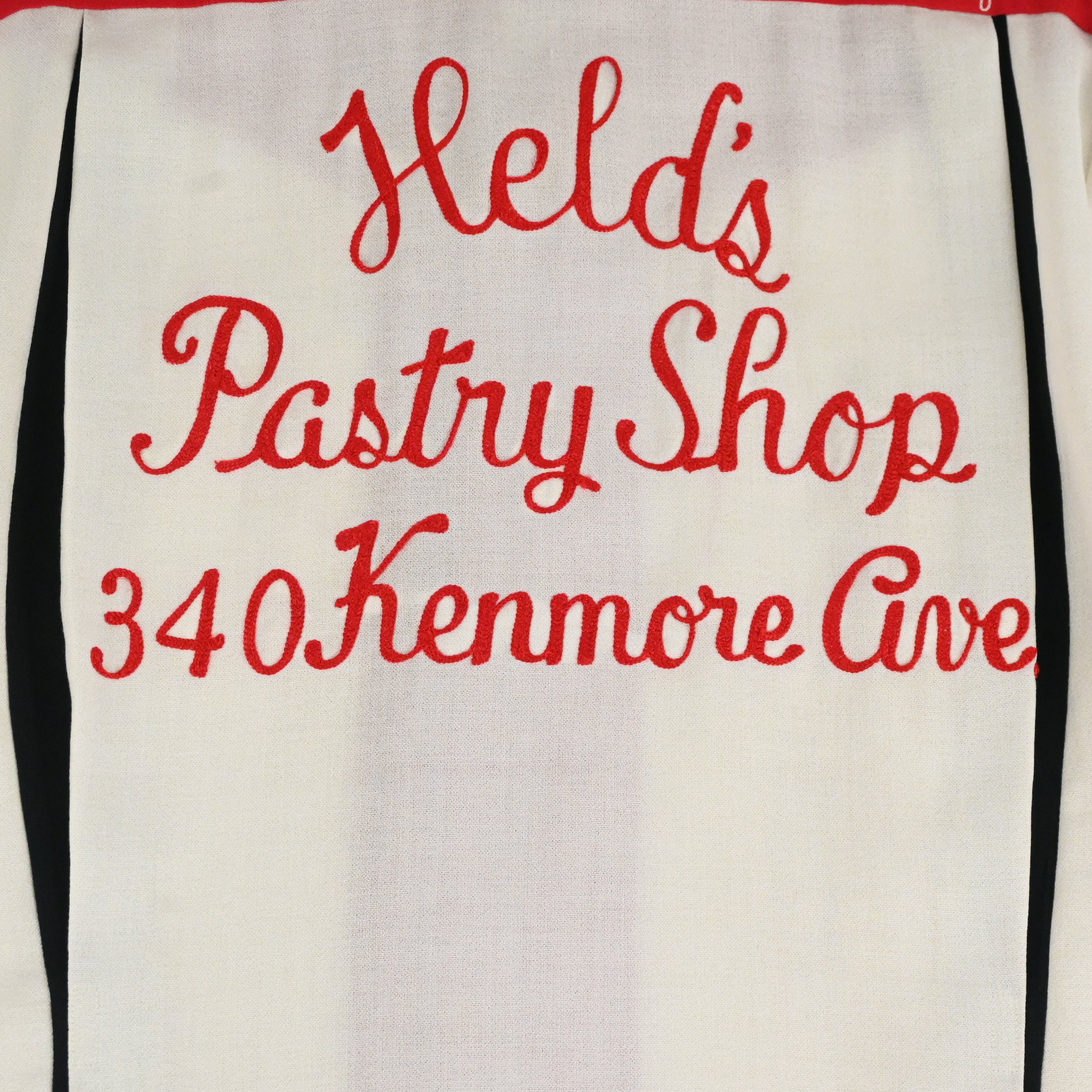 50's Service Bowling Shirt THE TRI-TONE NON WASH SIZE M