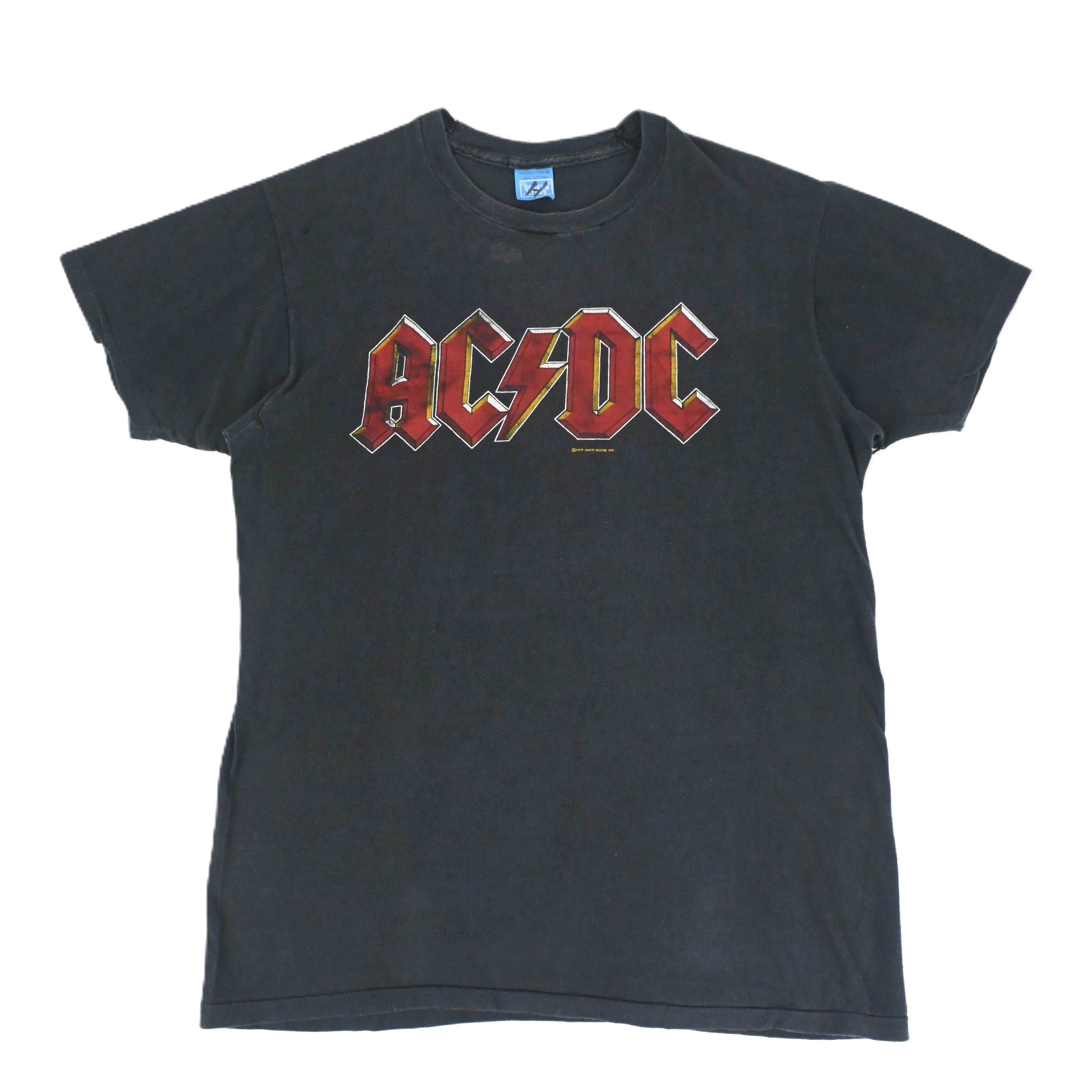 ‘80 AC/DC "BACK IN BLACK" TOUR T-SHIRT SIZE XL
