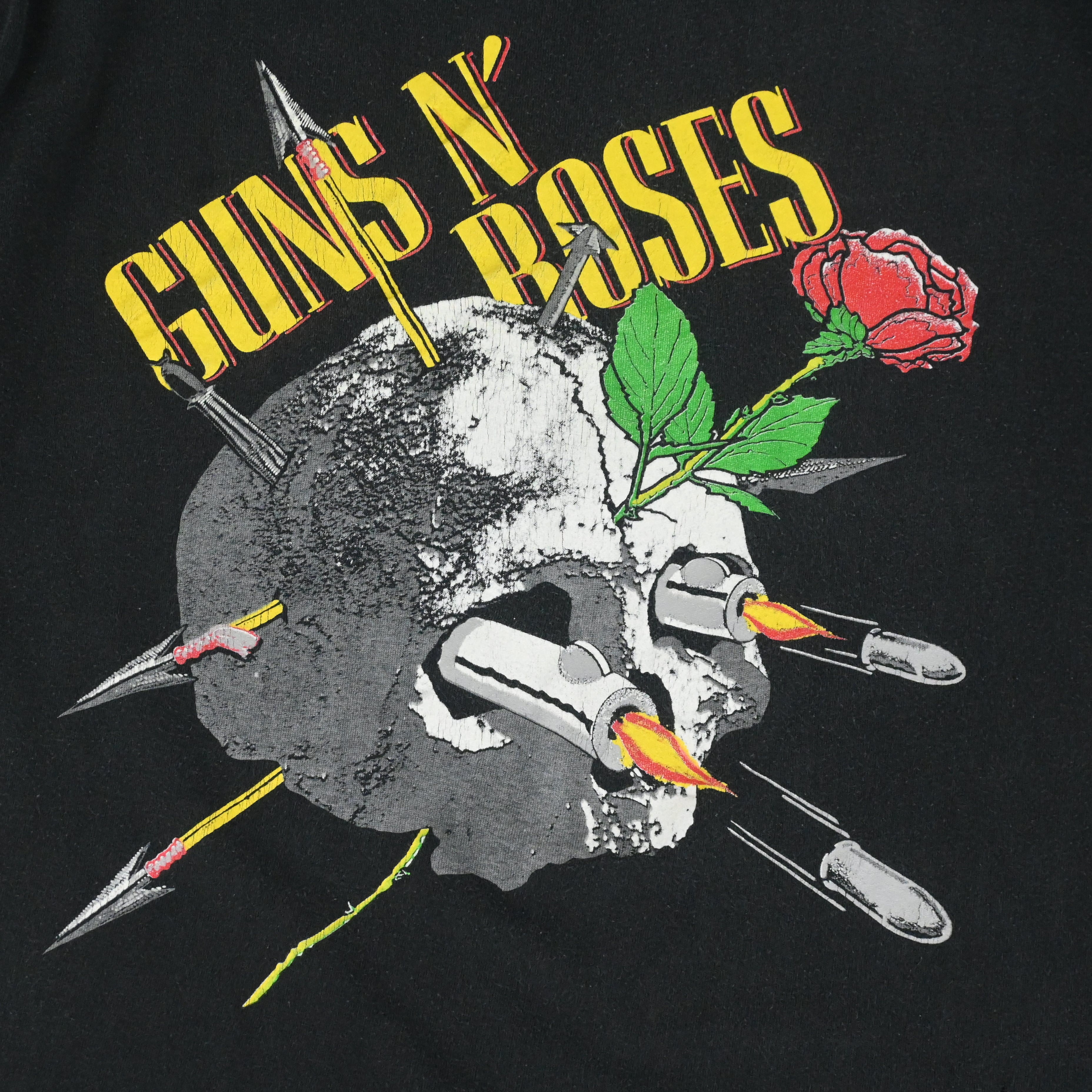 80’s GUNS ‘N' ROSES ”APPETITE FOR DESTRUCTION” T-SHIRT SIZE XL