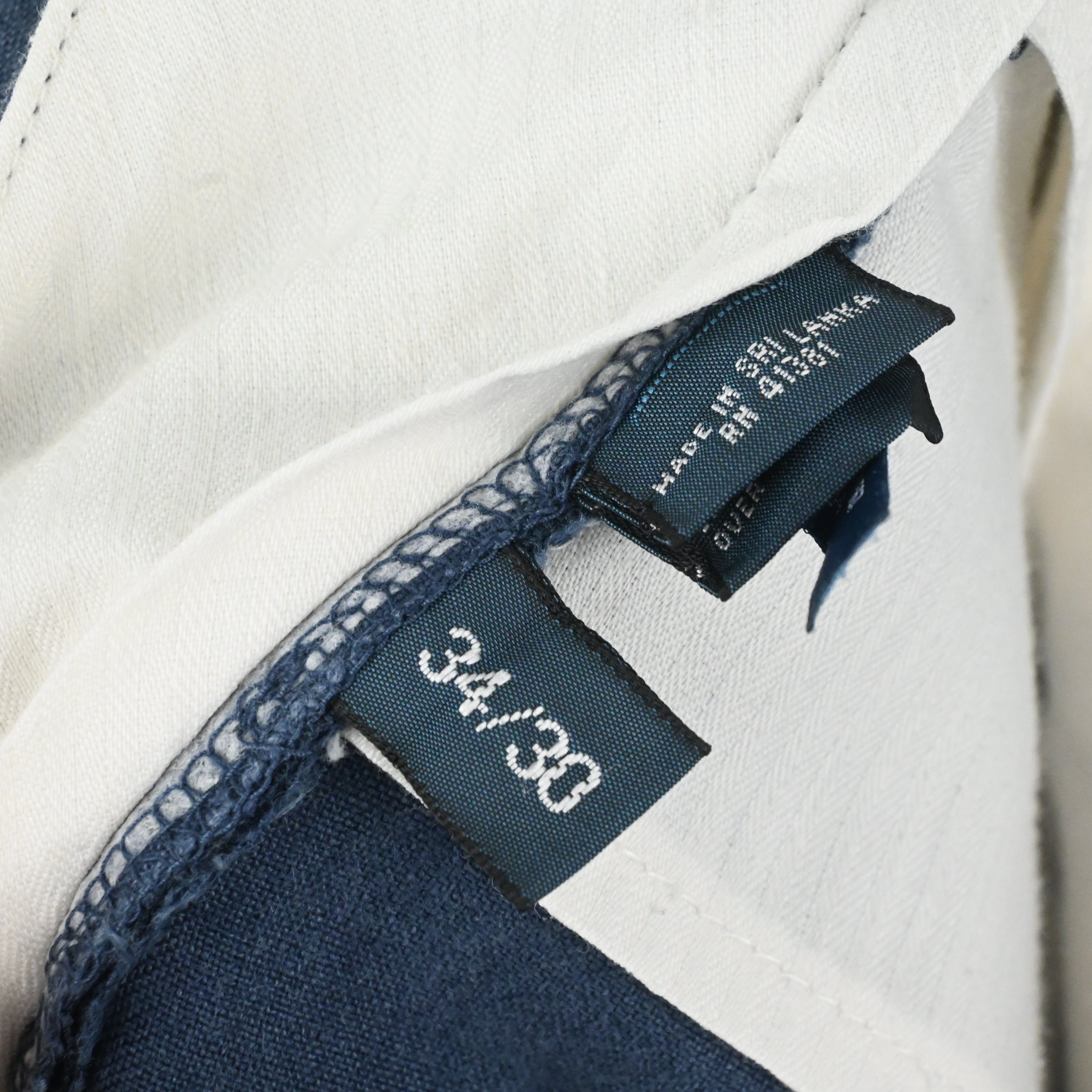 90's POLO RALPH LAUREN LINEN 100% SLACKS W34 L29