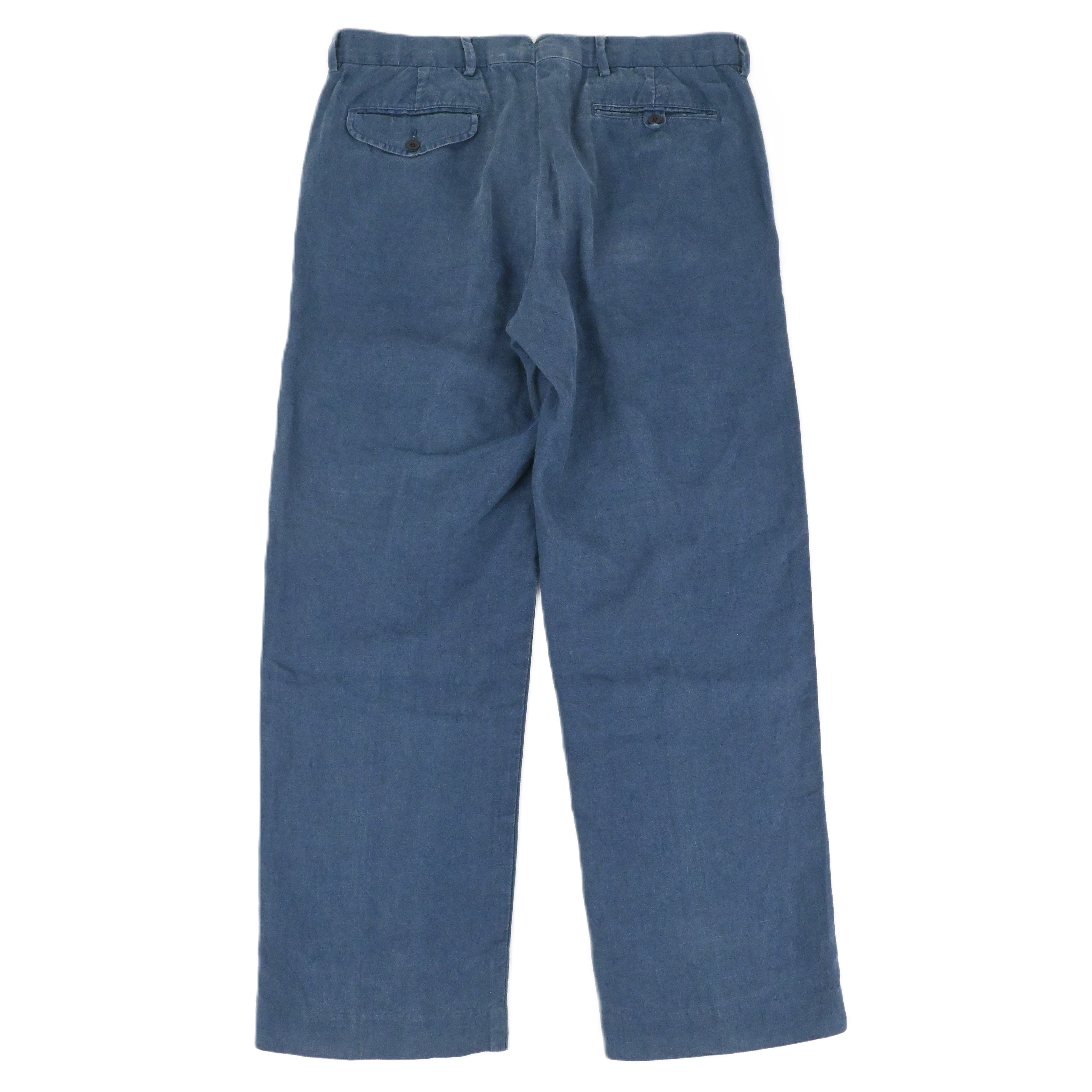90's POLO RALPH LAUREN LINEN 100% SLACKS W34 L29
