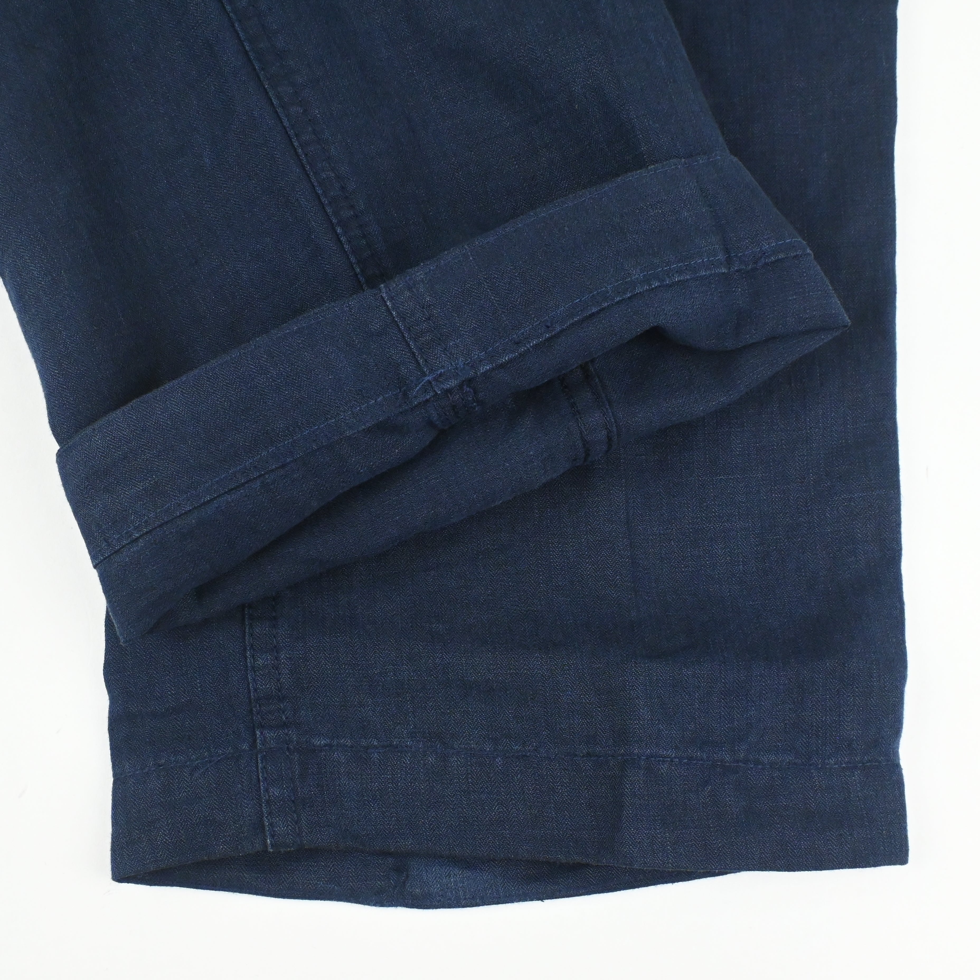 90's POLO BY RALPH LAUREN LINEN 100% TROUSERS W36 L30