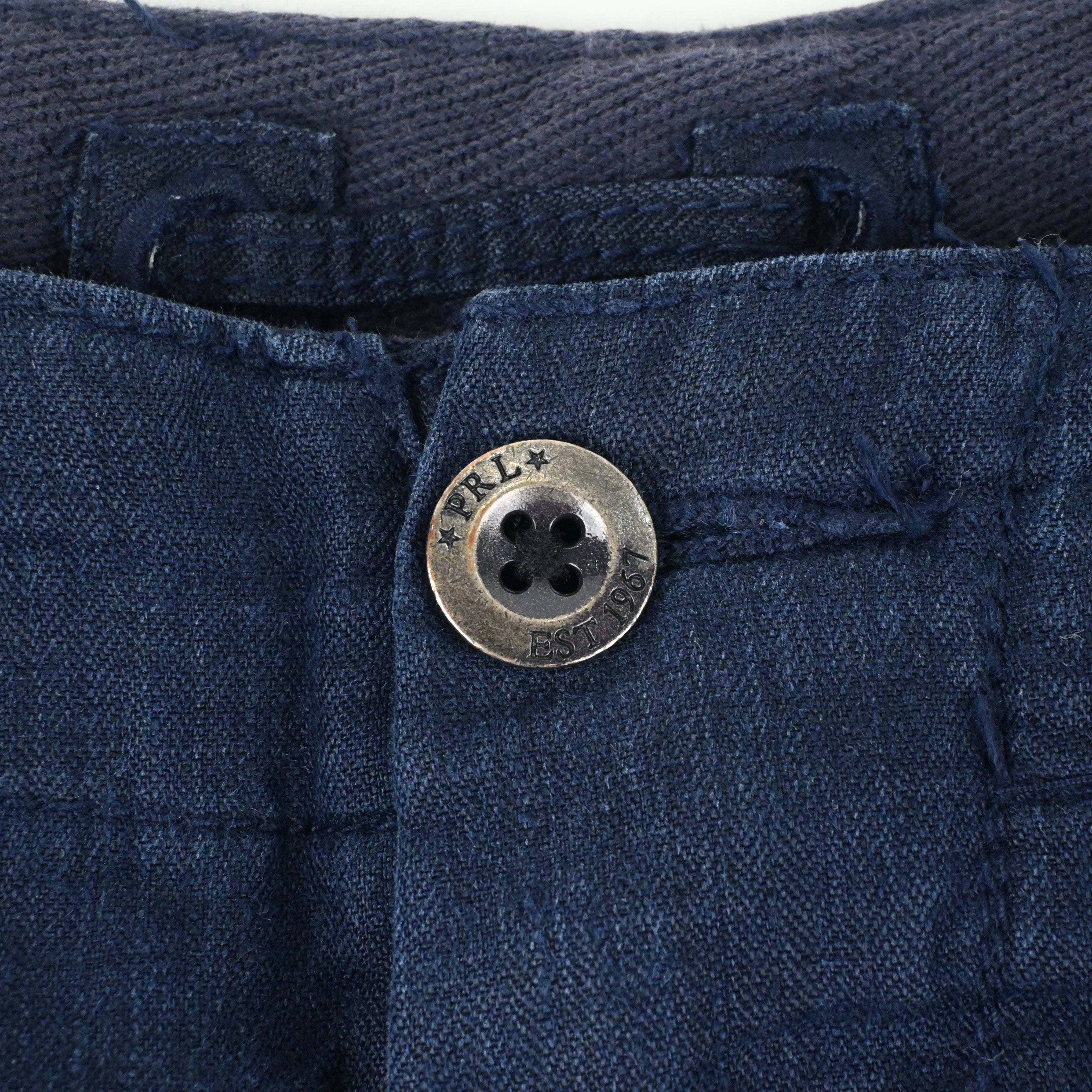 90's POLO BY RALPH LAUREN LINEN 100% TROUSERS W36 L30