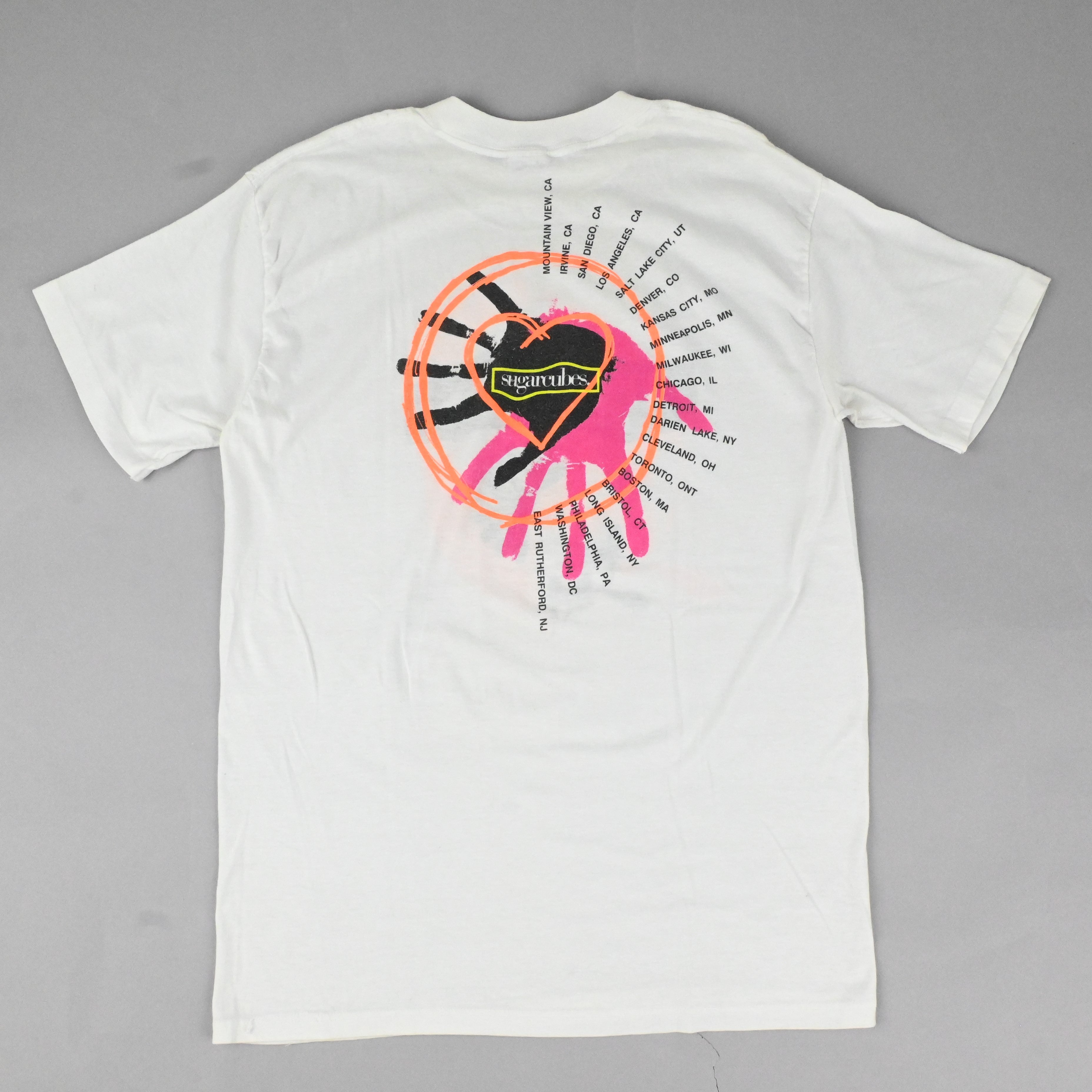 88© THE SUGARCUBES US TOUR T-SHIRT SIZE XL