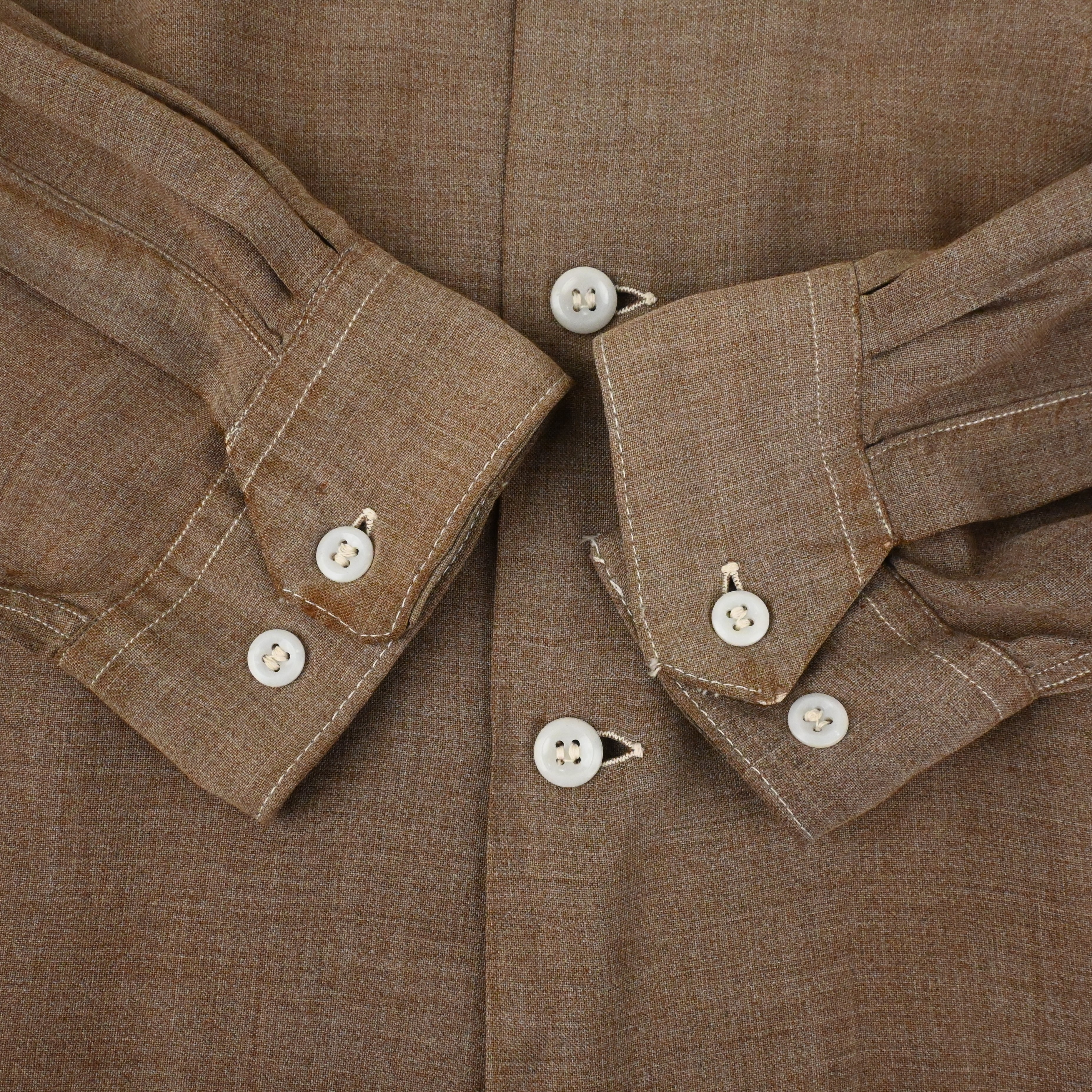 40's PLAY DAY BY TOOKIE RAYON LOOP COLLAR SHIRT SIZE L