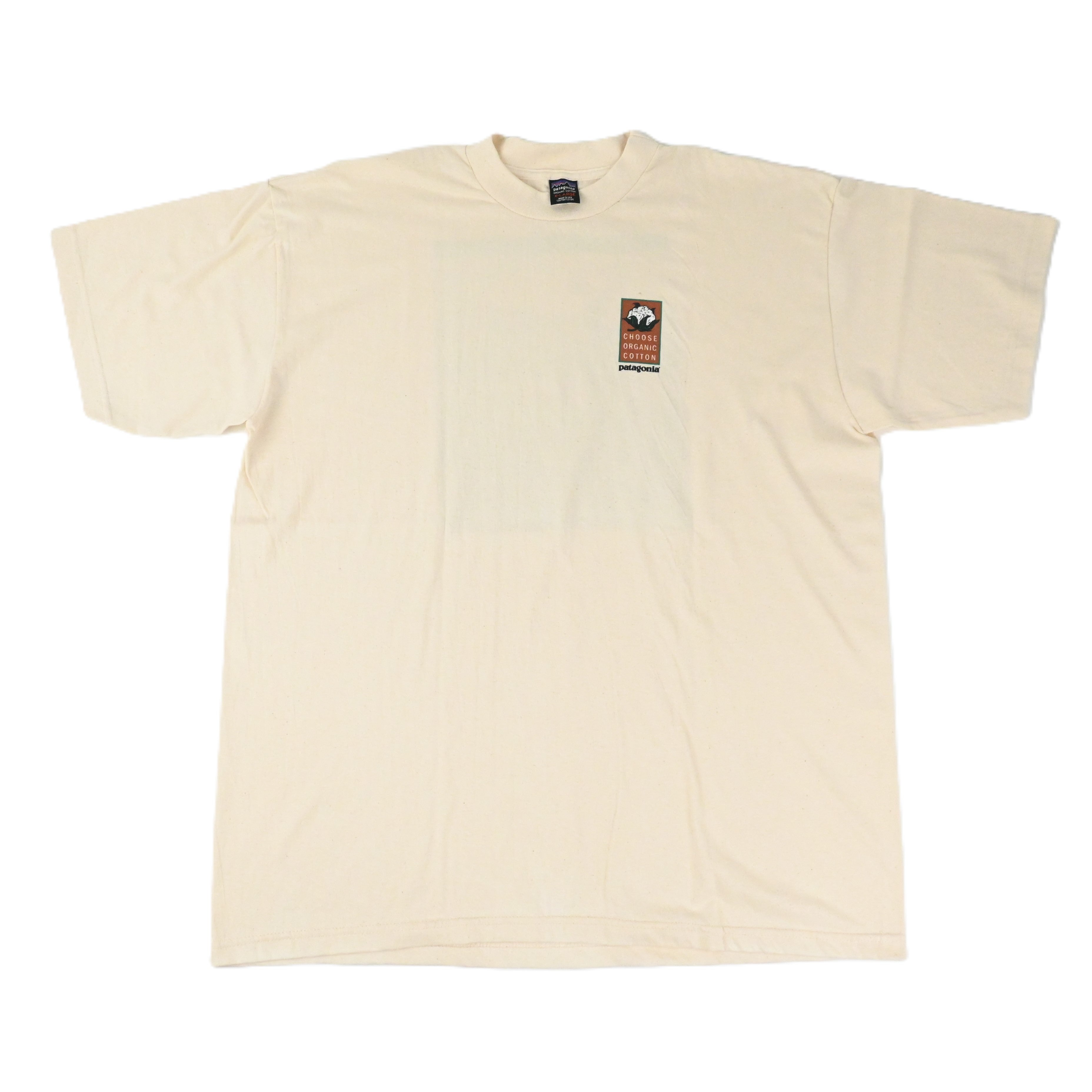 90'S PATAGONIA COTTON FARMER T-SHIRT SIZE XL NON WASH!!