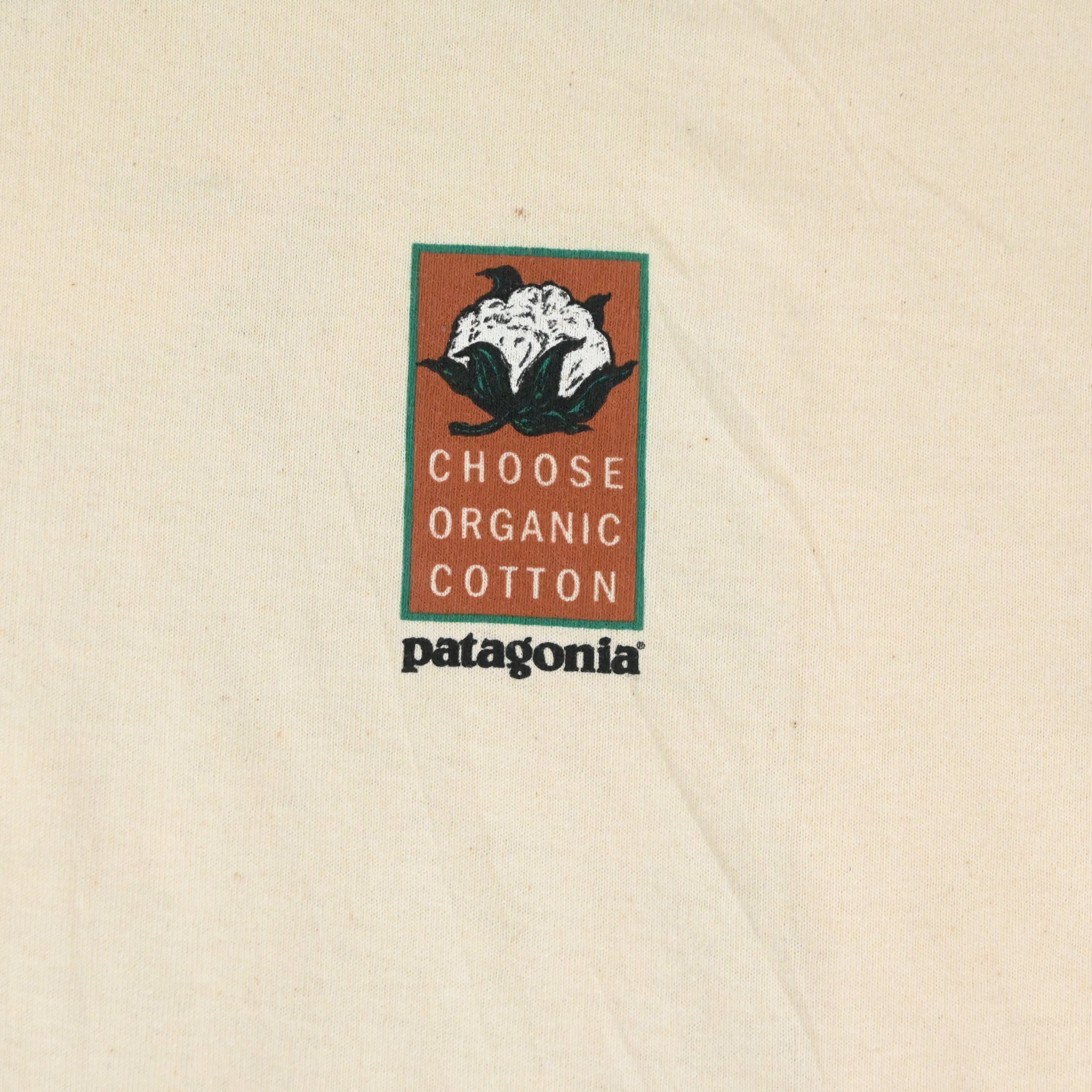 90'S PATAGONIA COTTON FARMER T-SHIRT SIZE XL NON WASH!!