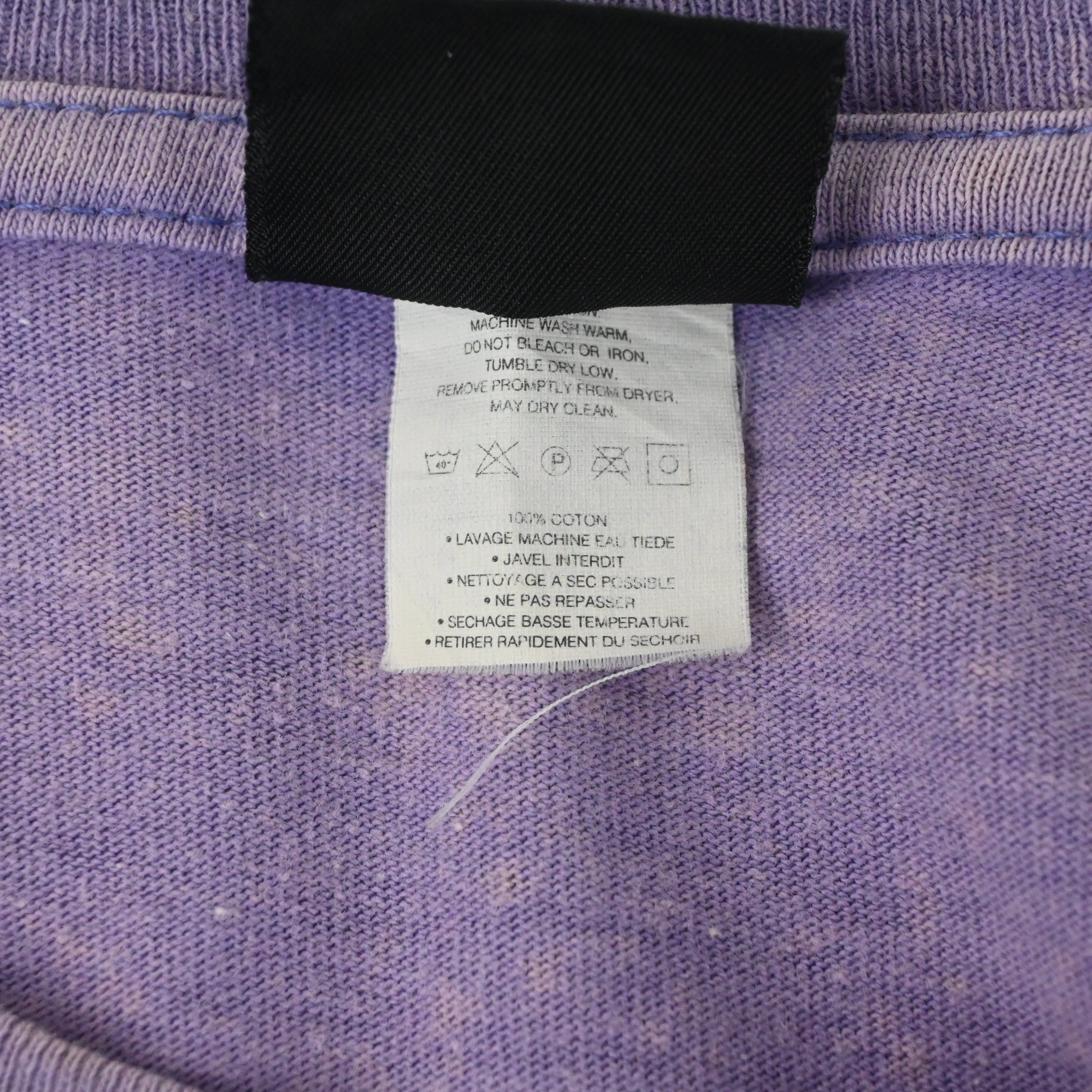90'S PATAGONIA ENDANGERED ANIMAL T-SHIRT LT. PURPLE SIZE M