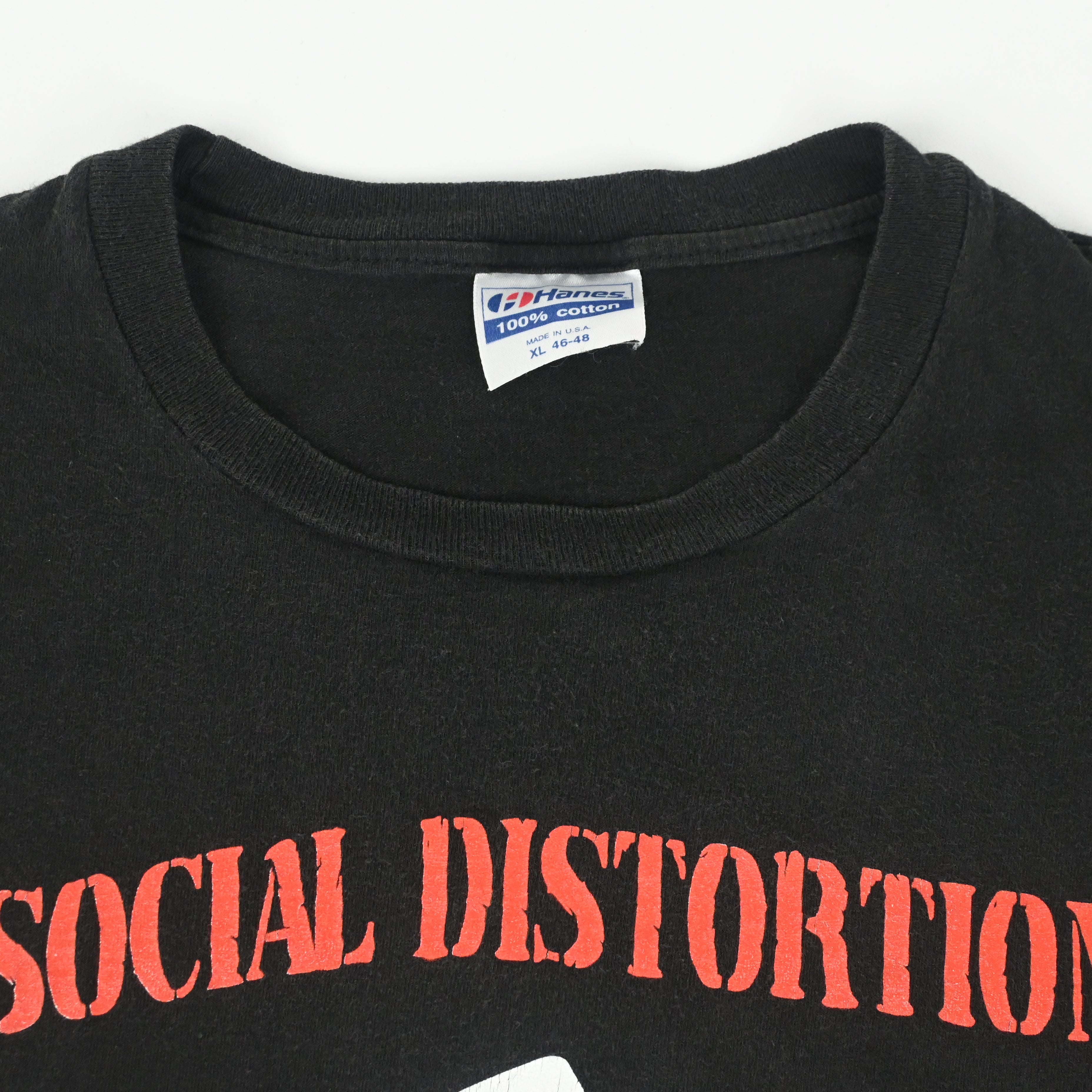 early 90's SOCIAL DISTORTION SKELLY T-SHIRT SIZE XL