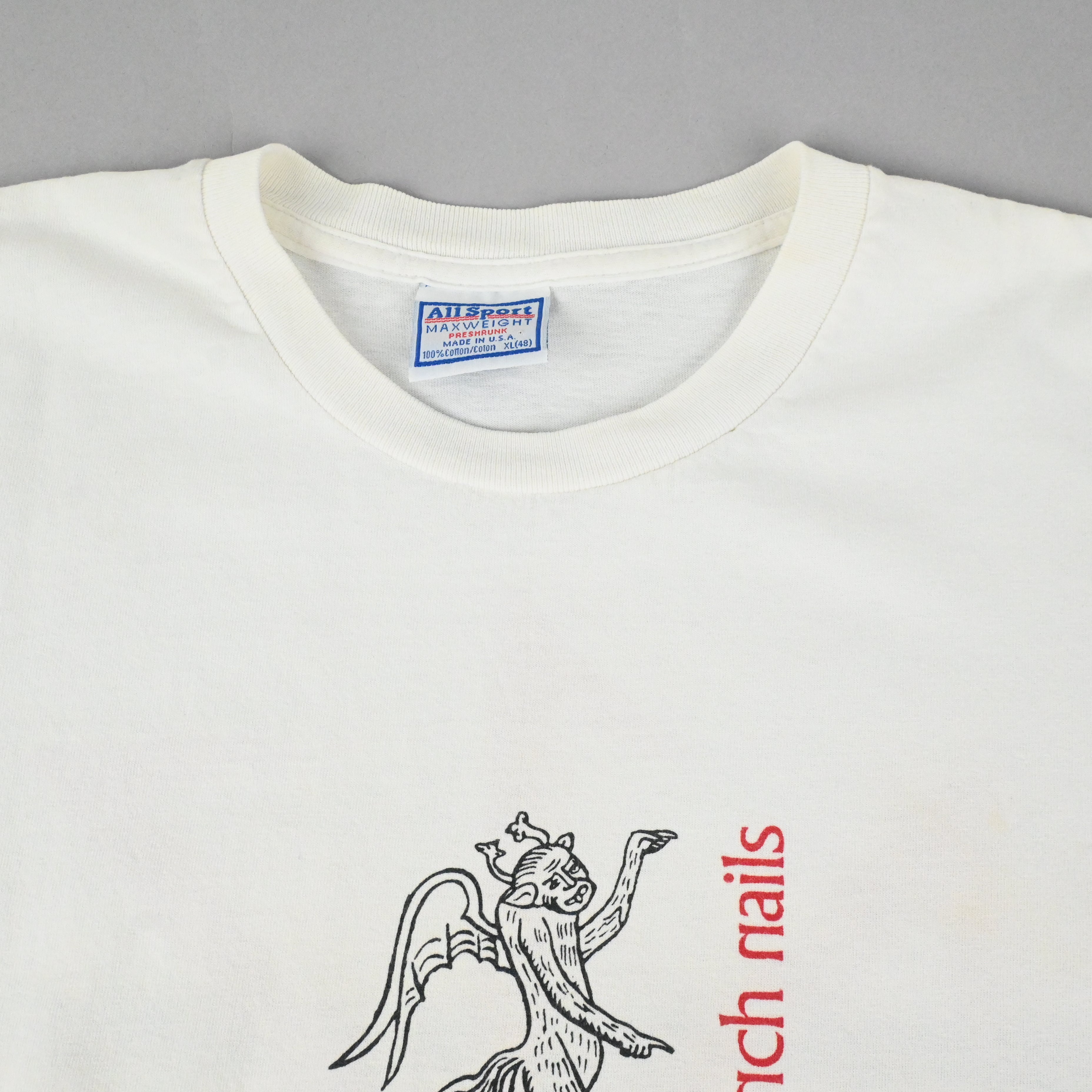 95© NINE INCH NAILS T-SHIRT SIZE XL