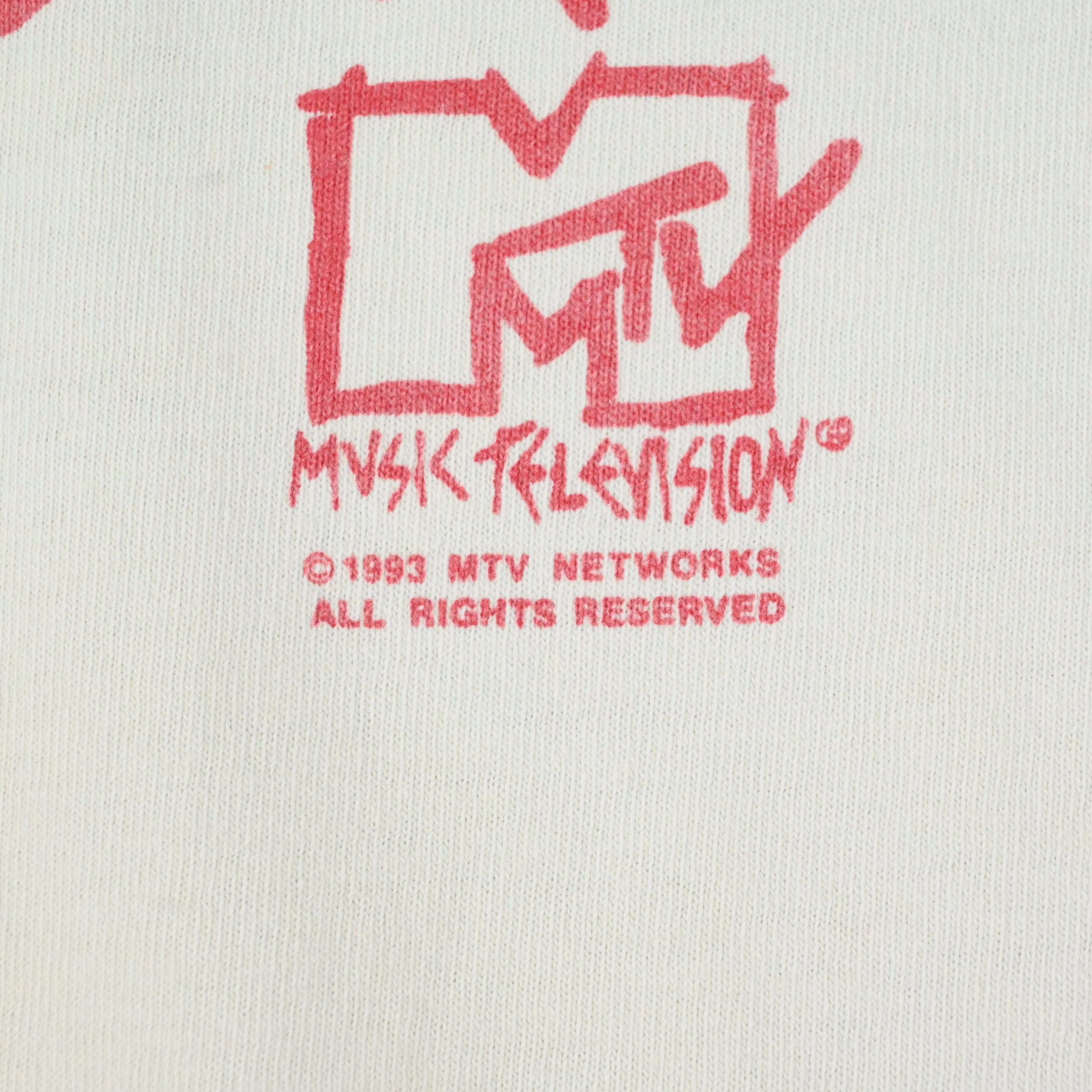 93© MTV "HEADBANGERS BALL" T-SHIRT SIZE XL