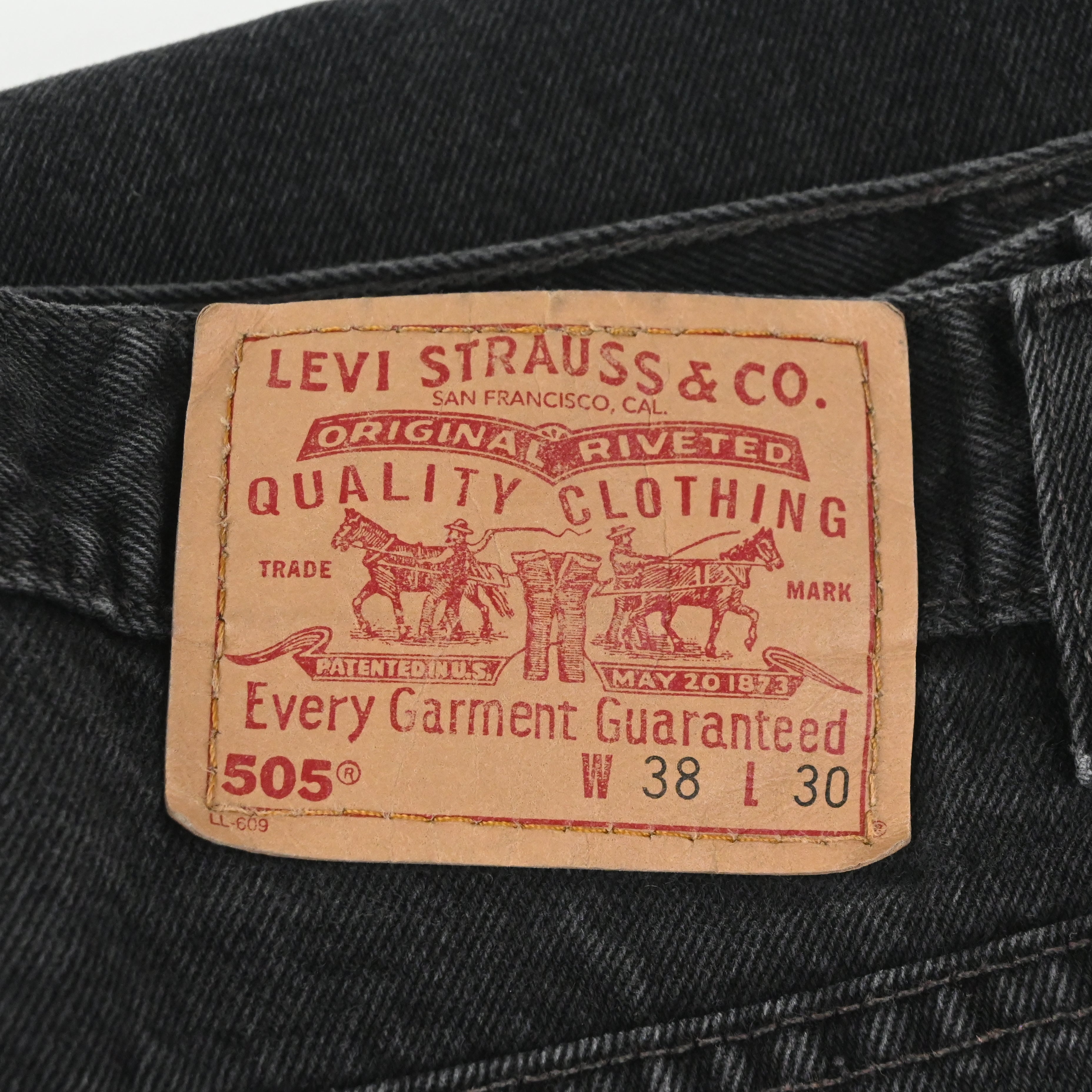 '99 LEVI'S 505-0260 SIZE W38 L30