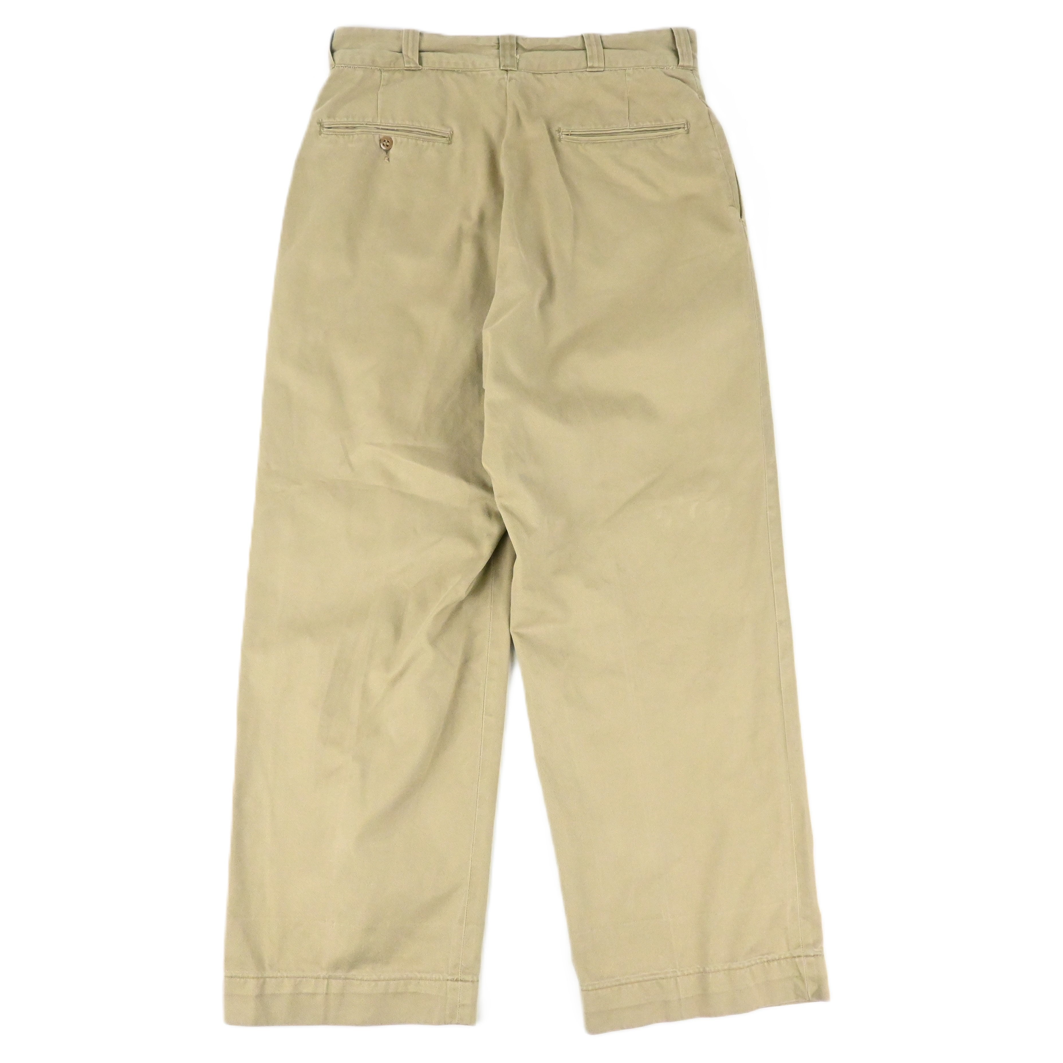 '63 US ARMY CHINO TROUSERS W31 L28