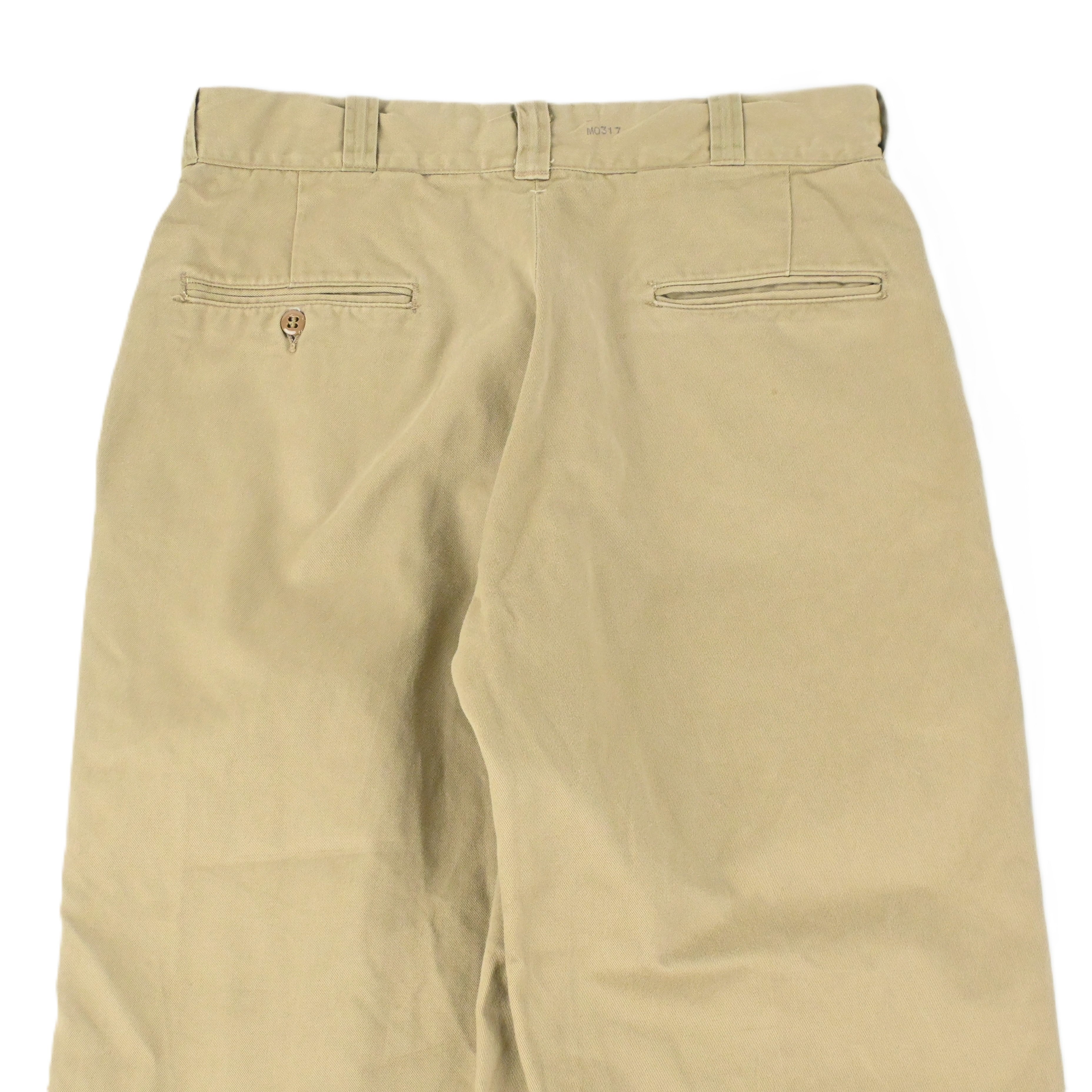 '67 US ARMY CHINO TROUSERS W31 L28