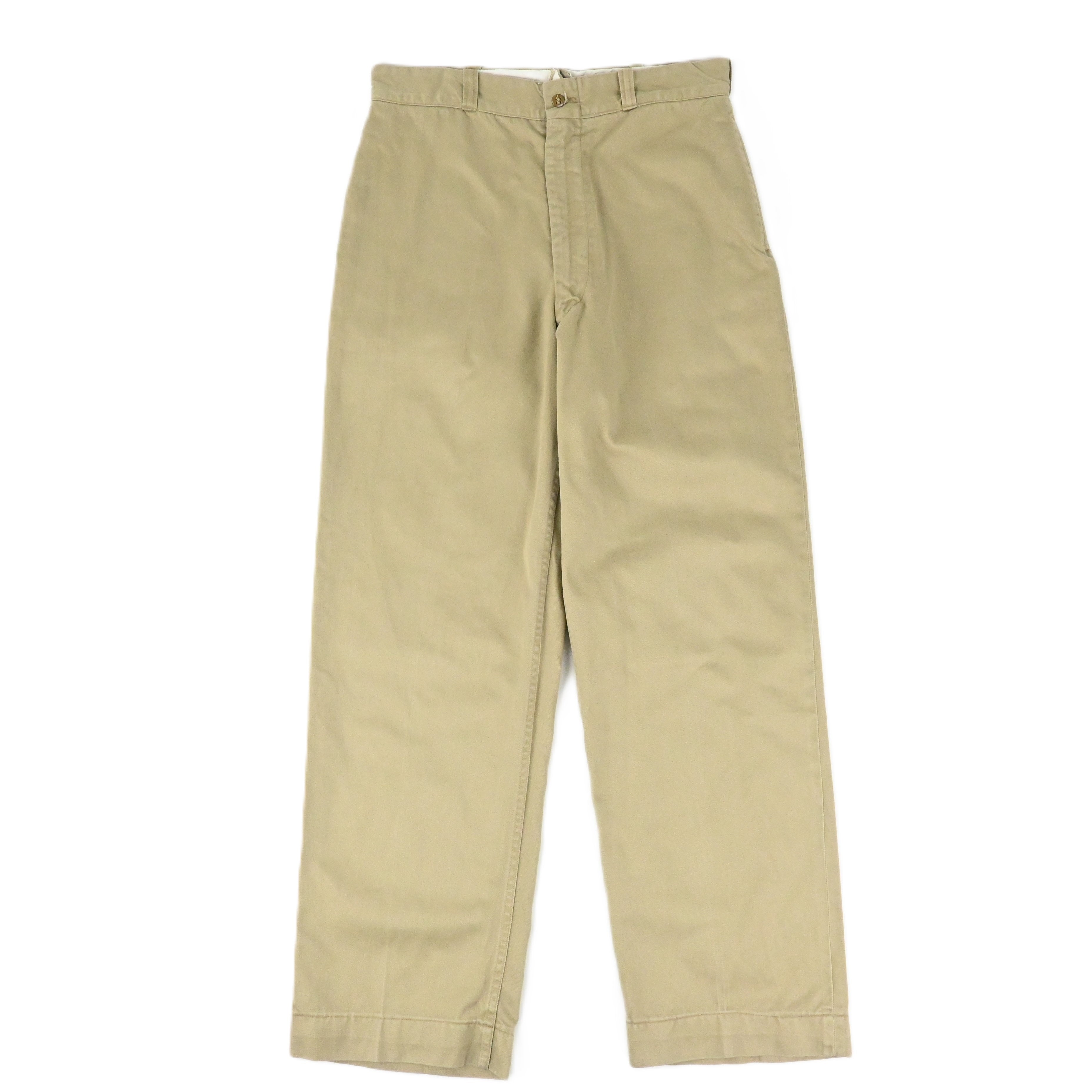 '62 US ARMY CHINO TROUSERS W33 L28