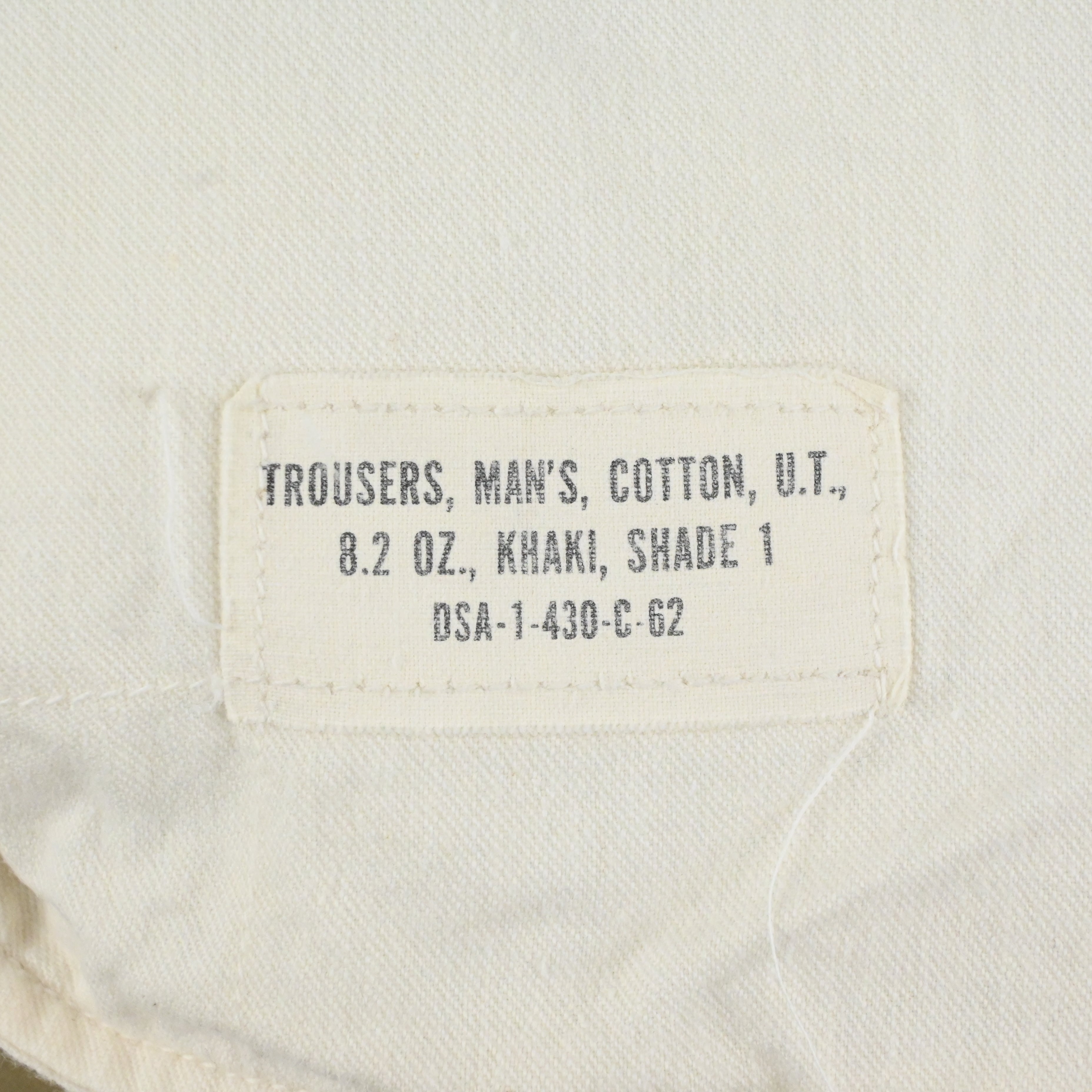 '62 US ARMY CHINO TROUSERS W33 L28