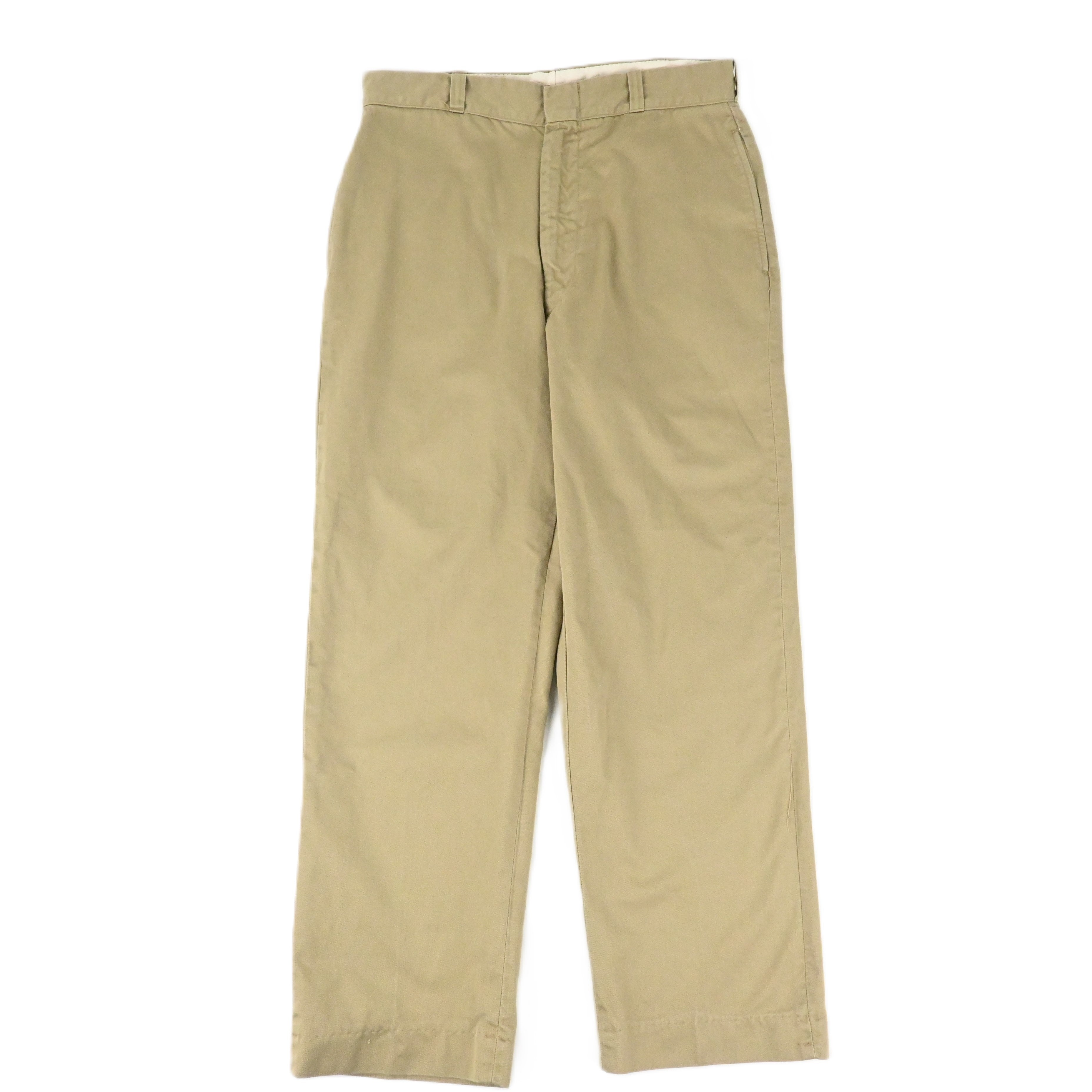 '70 US ARMY CHINO TROUSERS W33 L28