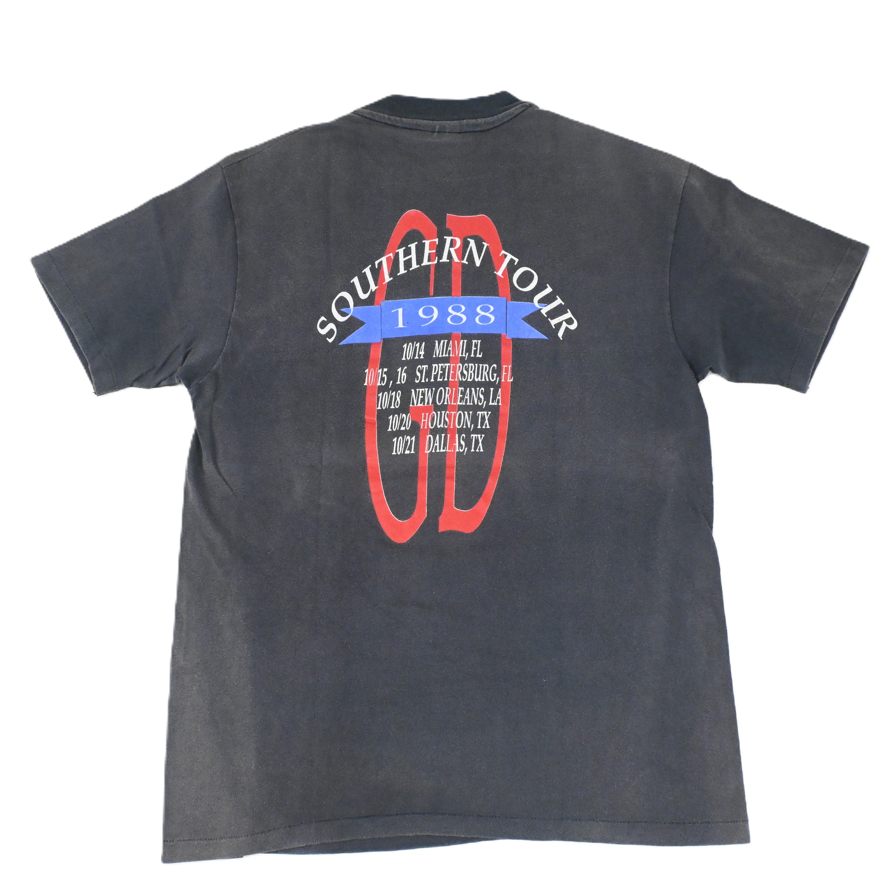 88© GRATEFUL DEAD SOUTHERN TOUR T-SHIRT SIZE L