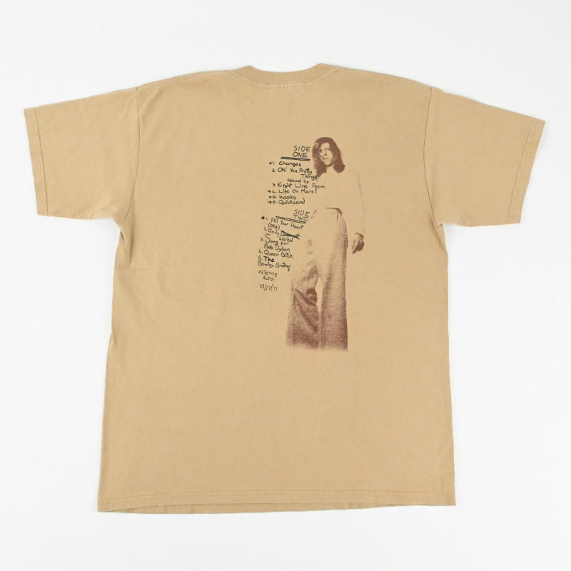 98©DAVID BOWIE "HUNKY DORY" T-SHIRT SIZE L