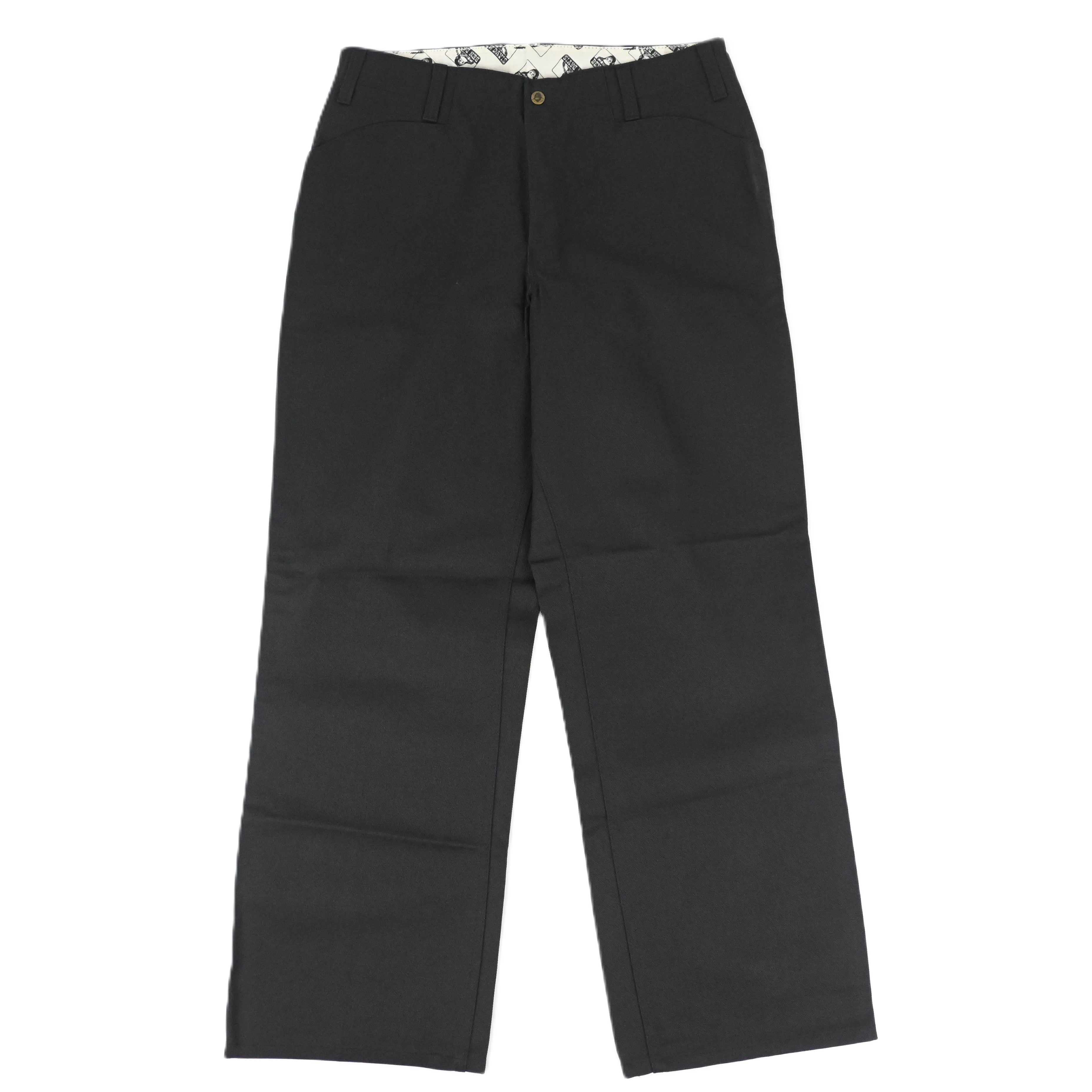 90's BEN DAVIS CLASSIC 50/50 BREND PANTS BLACK W34 L30 DEAD STOCK