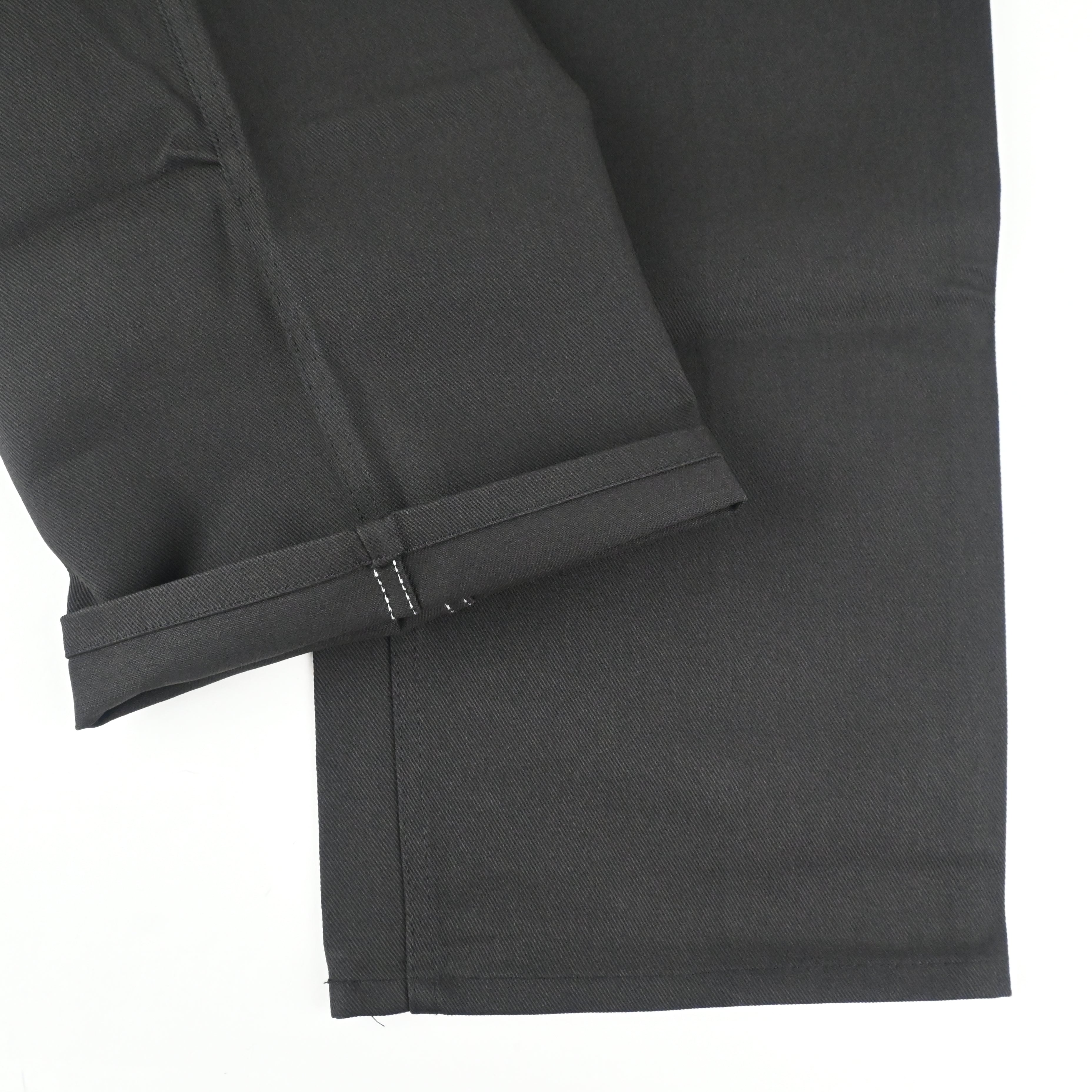 90's BEN DAVIS CLASSIC 50/50 BREND PANTS BLACK W34 L30 DEAD STOCK