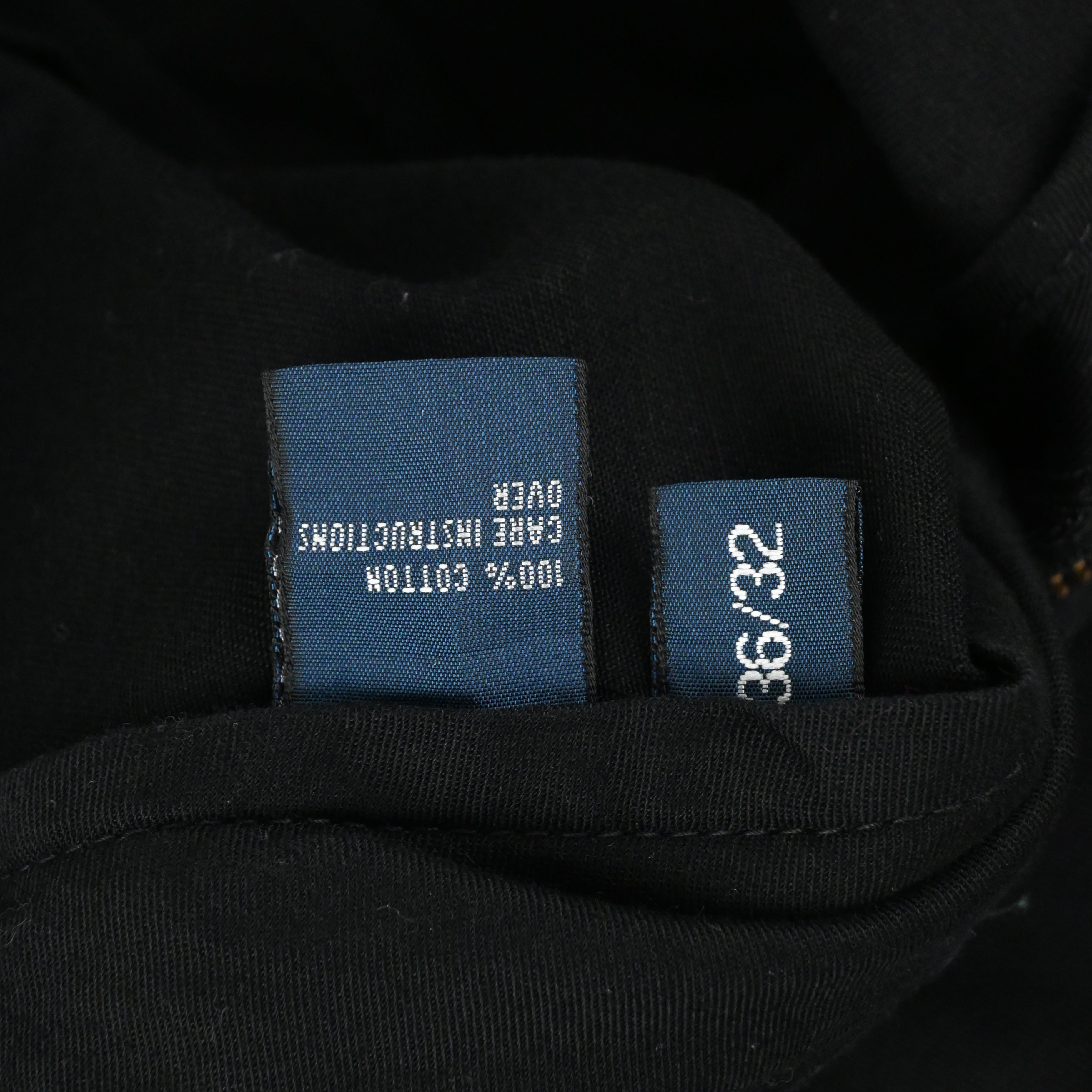 90’s POLO RALPH LAUREN "ANDERW PANT" BLACK SIZE W36 L31