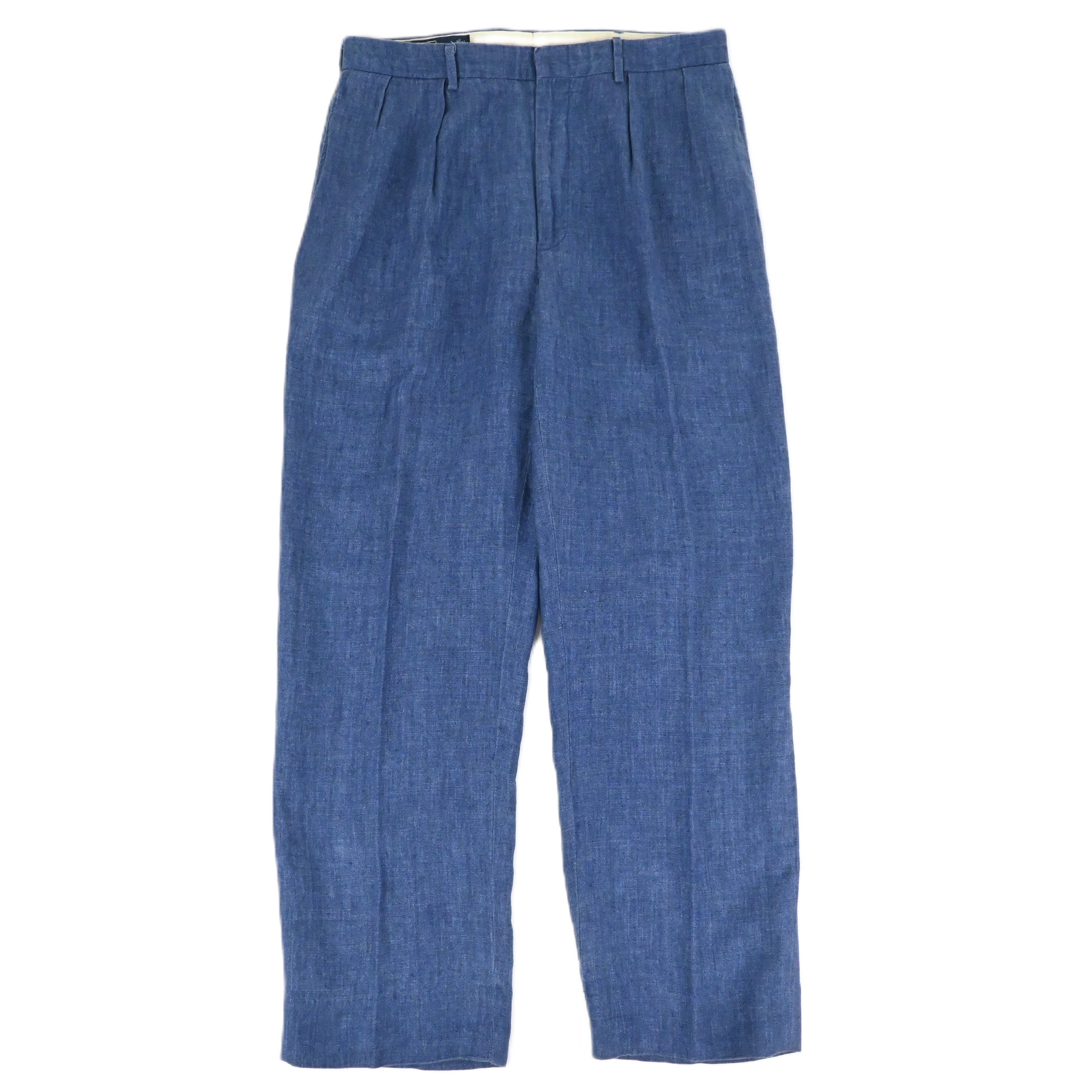 90's RALPH LAUREN 100% LINEN SLACKS SIZE W35 L30