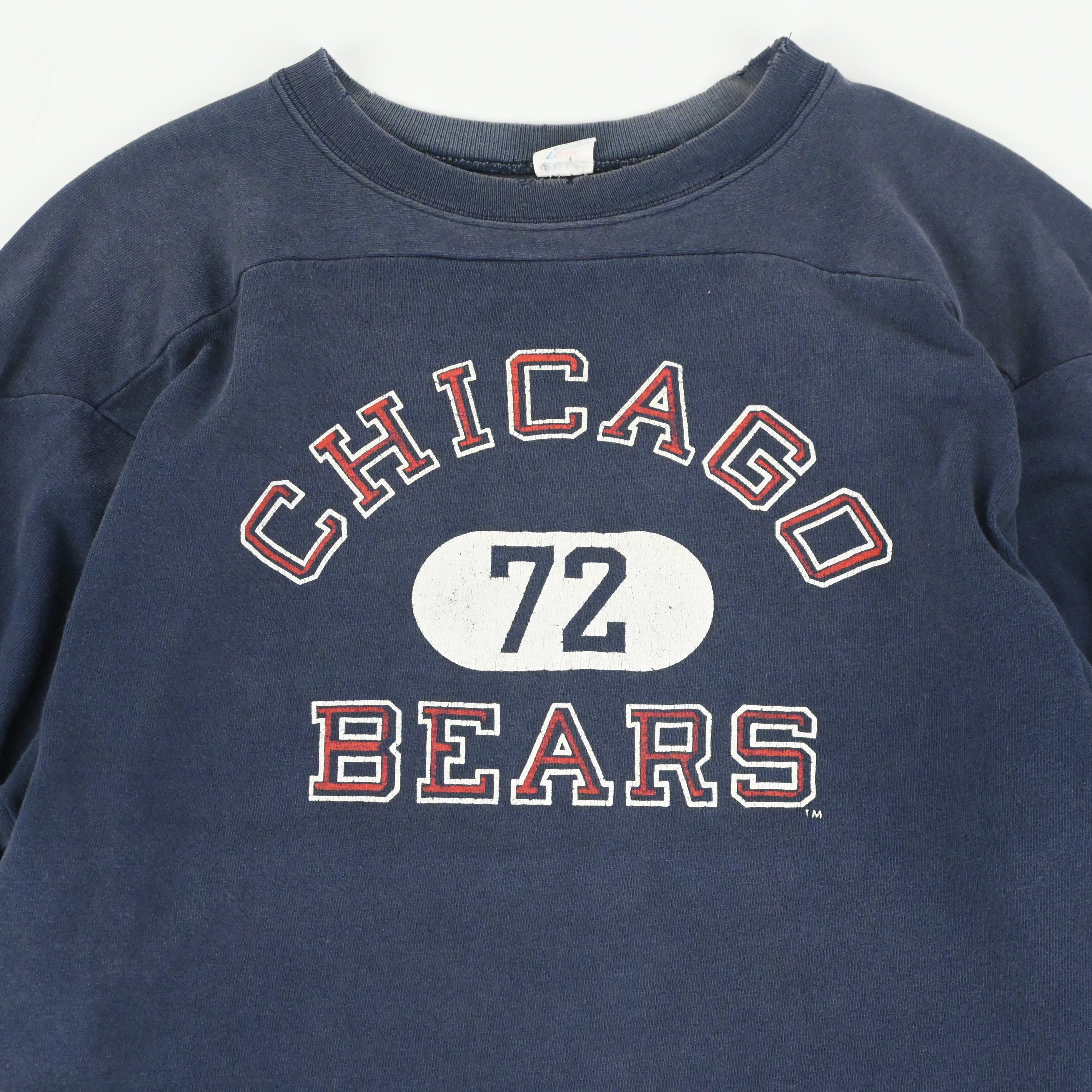 80's CHAMPION "CHICAGO BEARS 72" FOOT BALL T-SHIRT SIZE L