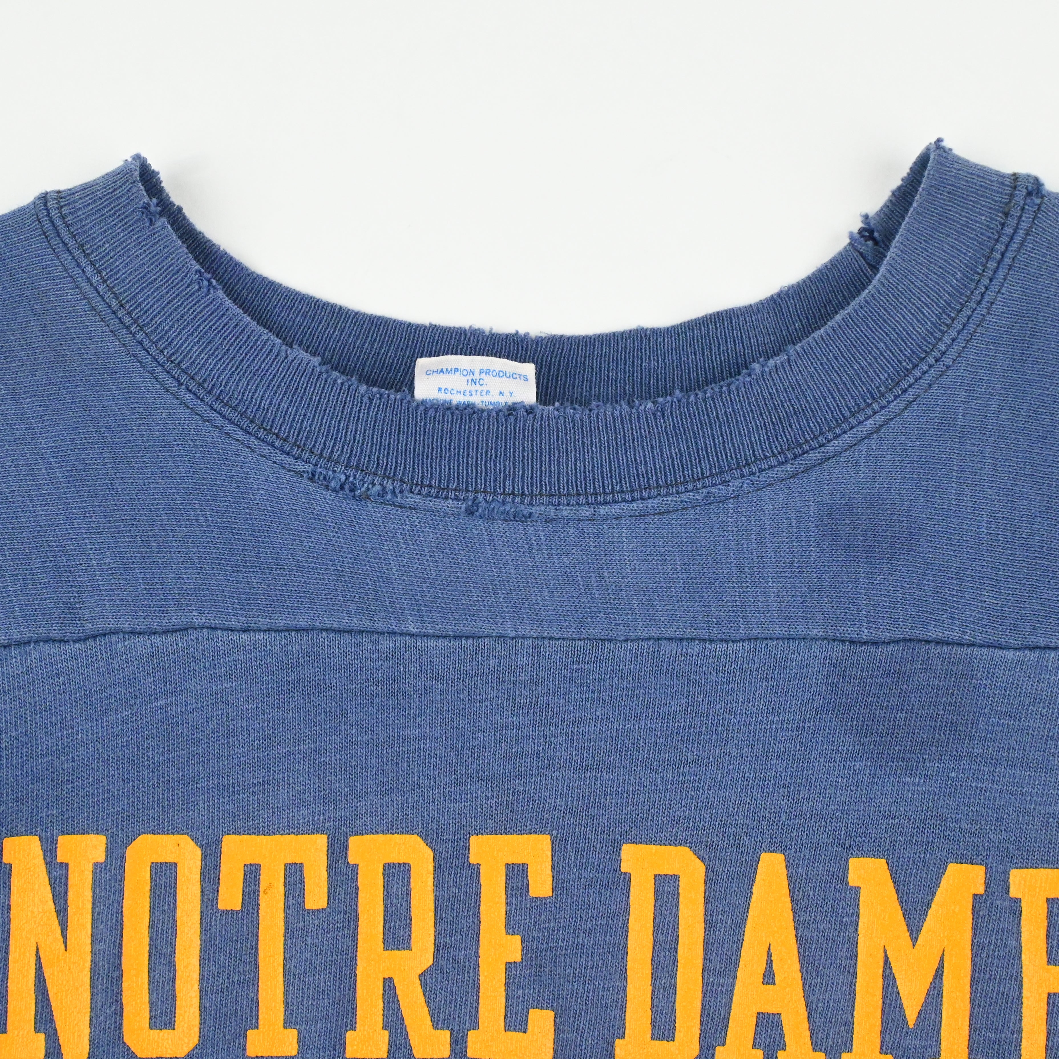 70's CHAMPION "NOTRE DAME 78" FOOT BALL T-SHIRT SIZE M