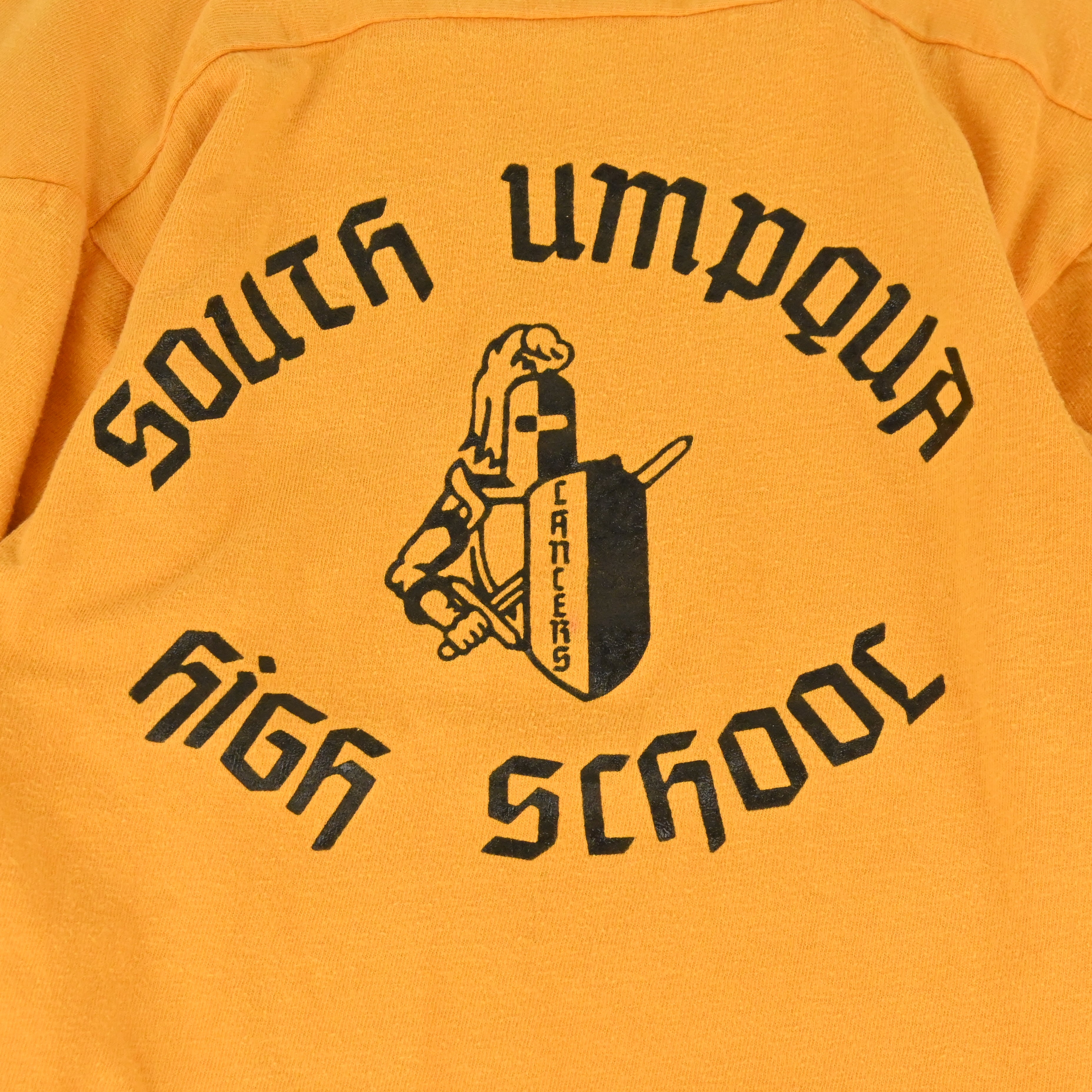 80's CHAMPION SOUTH UMPQUA HIGH SCHOOL" FOOT BALL T-SHIRT SIZE M