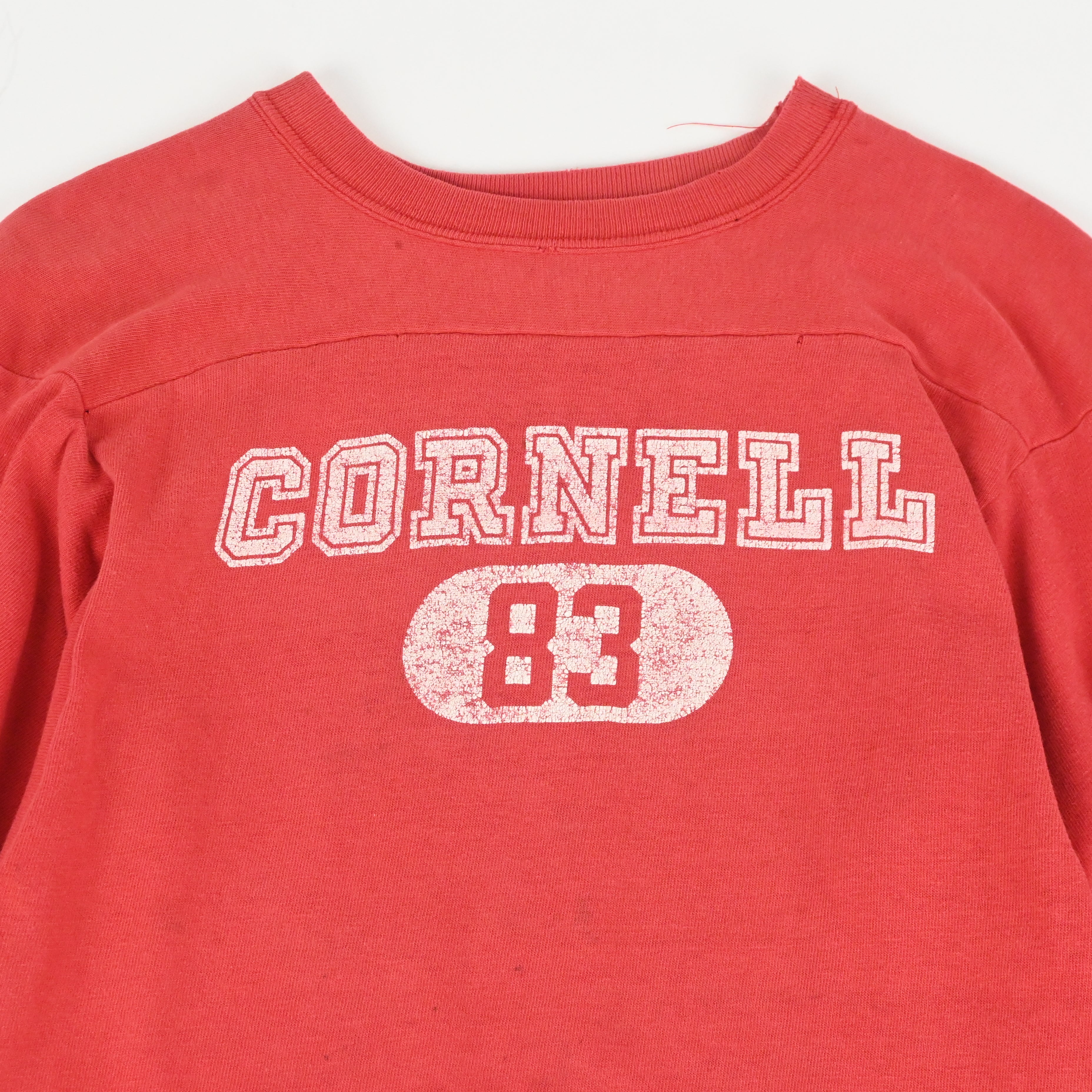 80's CHAMPION "CORNELL 83" FOOT BALL T-SHIRT SIZE M