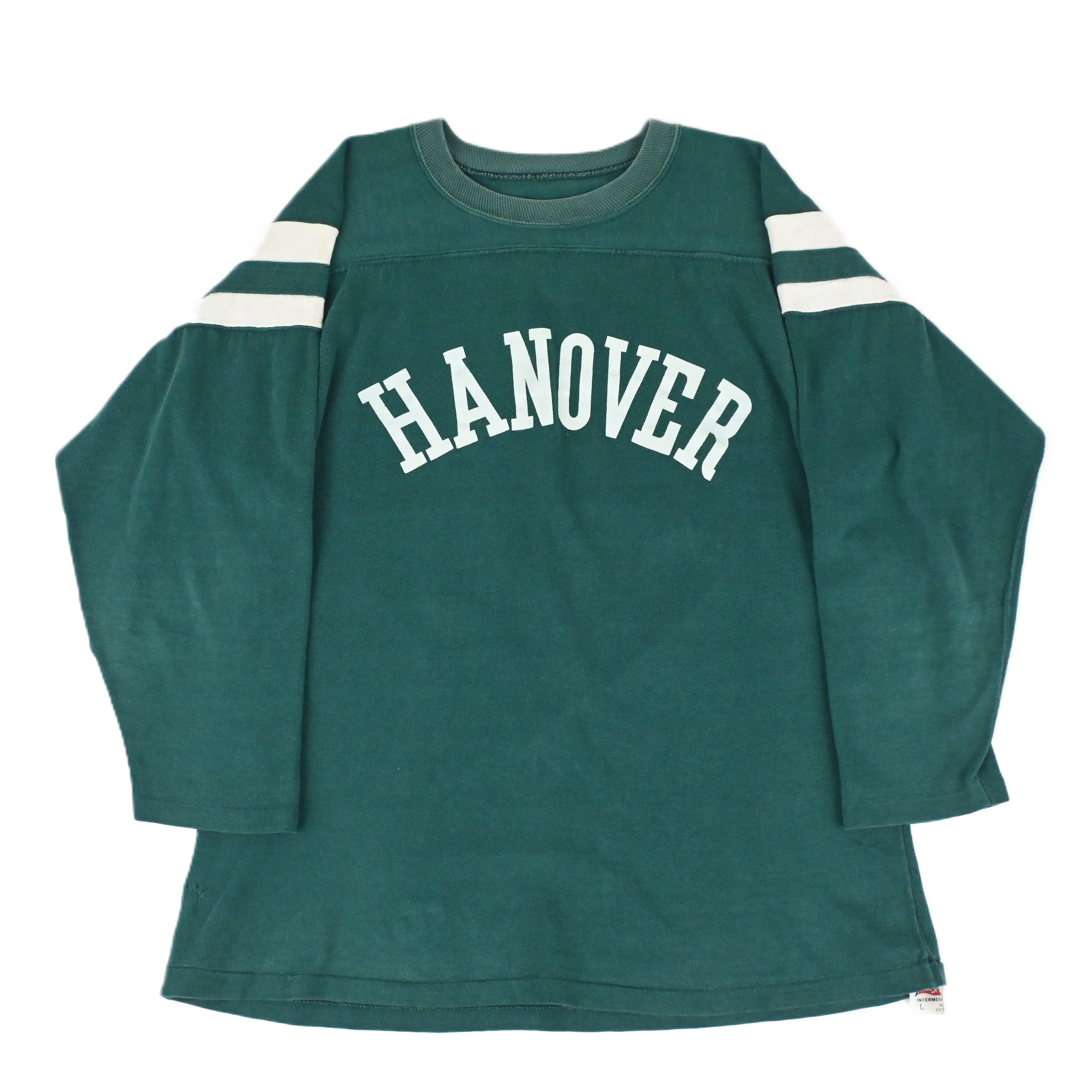 60’s HANES "HANOVER" FOOT BALL T-SHIRT SIZE L