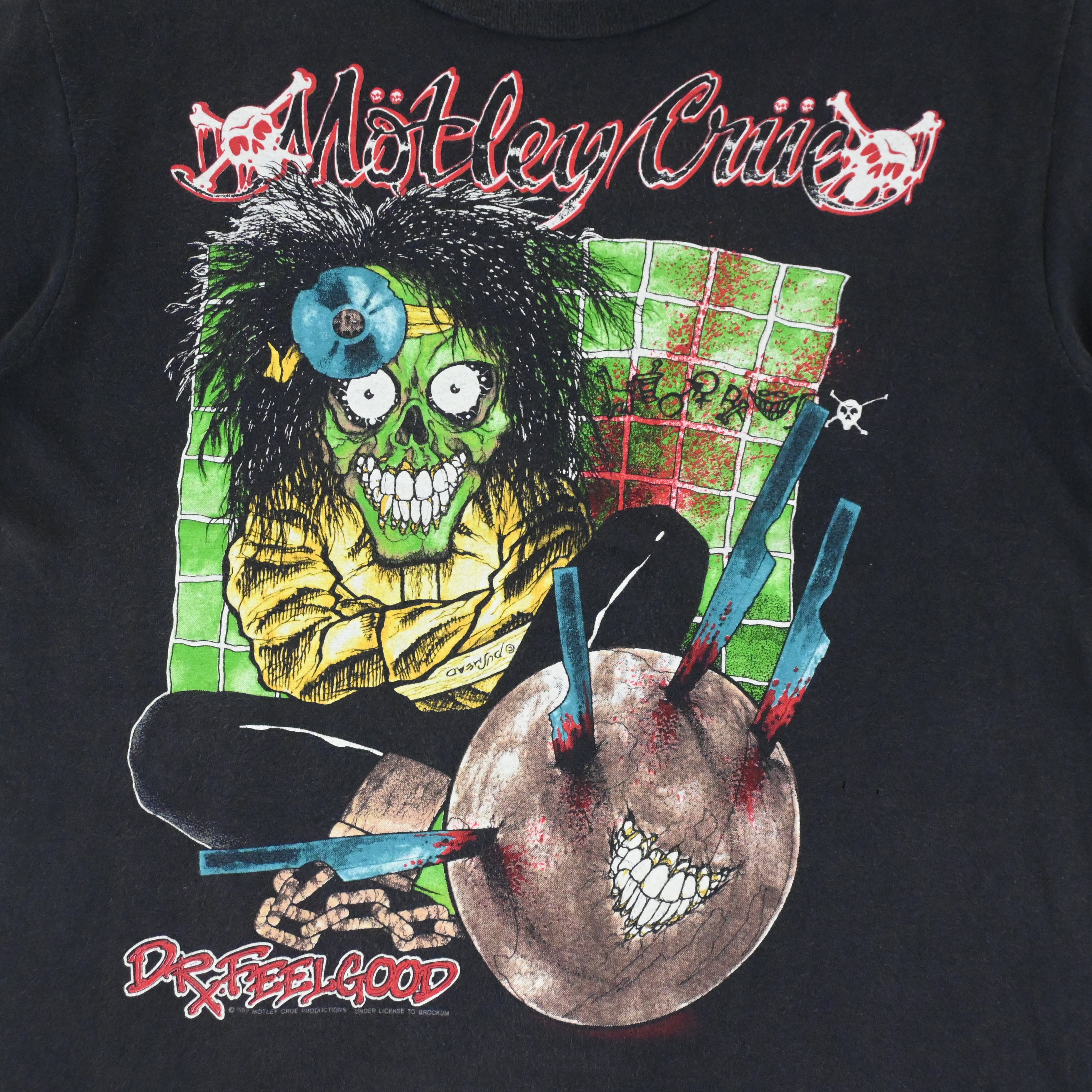 89-90 MOTLEY CRUE "DR FEELGOOD" TOUR T-SHIRT
