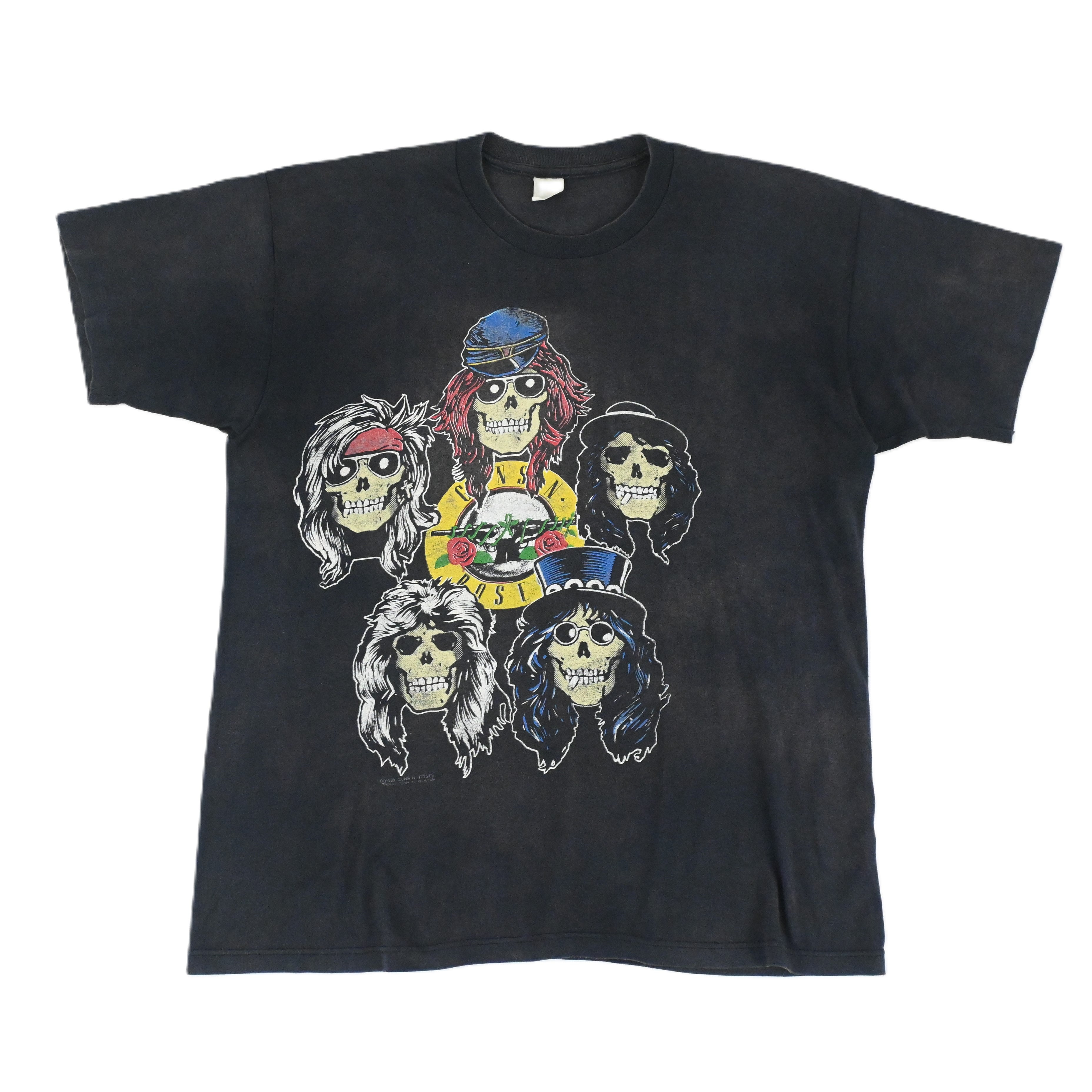 '89 GUNS 'N' ROSES LIVE AT COLISEUM T-SHIRT SIZE LARGE