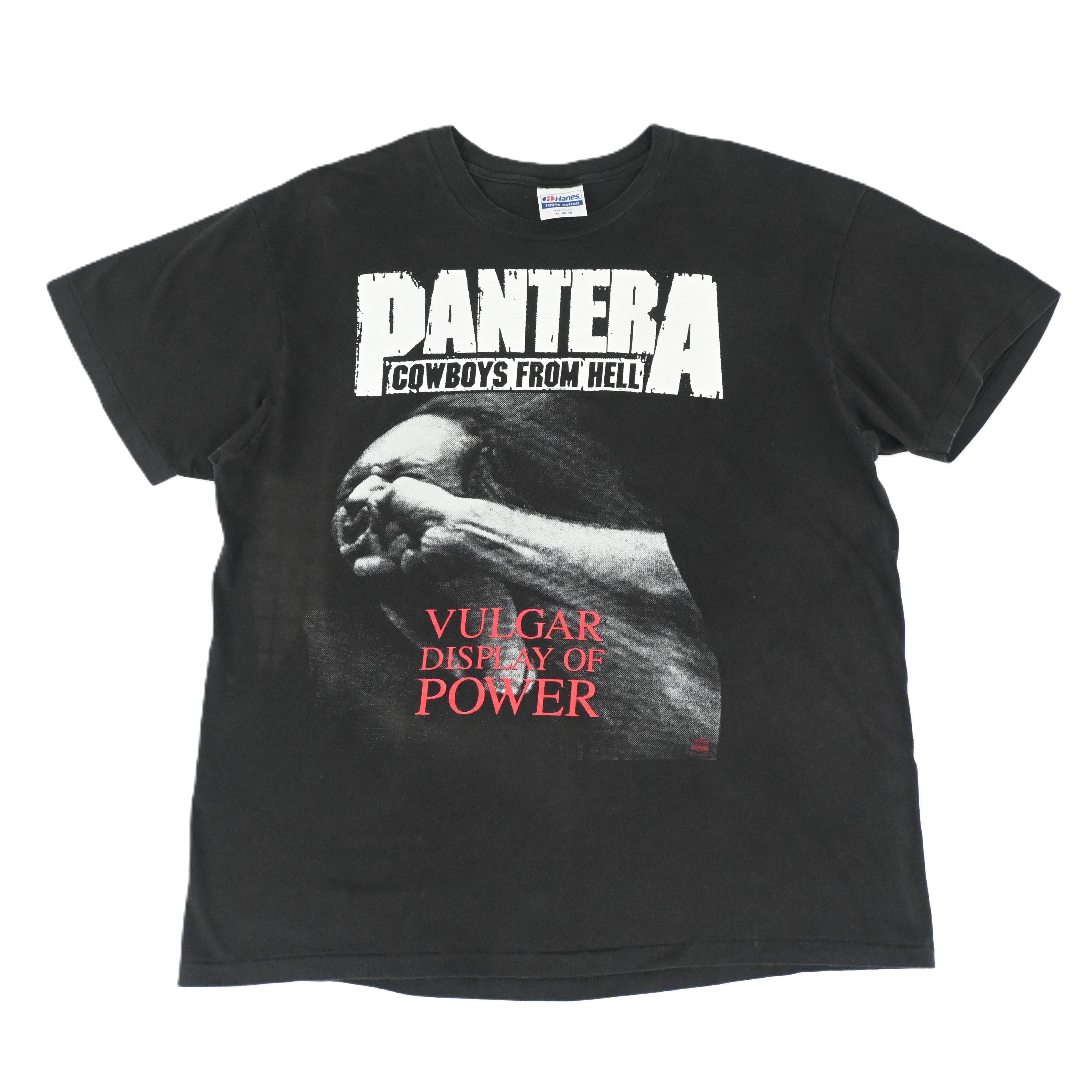 90'S PANTERA VULGAR DISPLAY OF POWER T-SHIRT SIZE XL