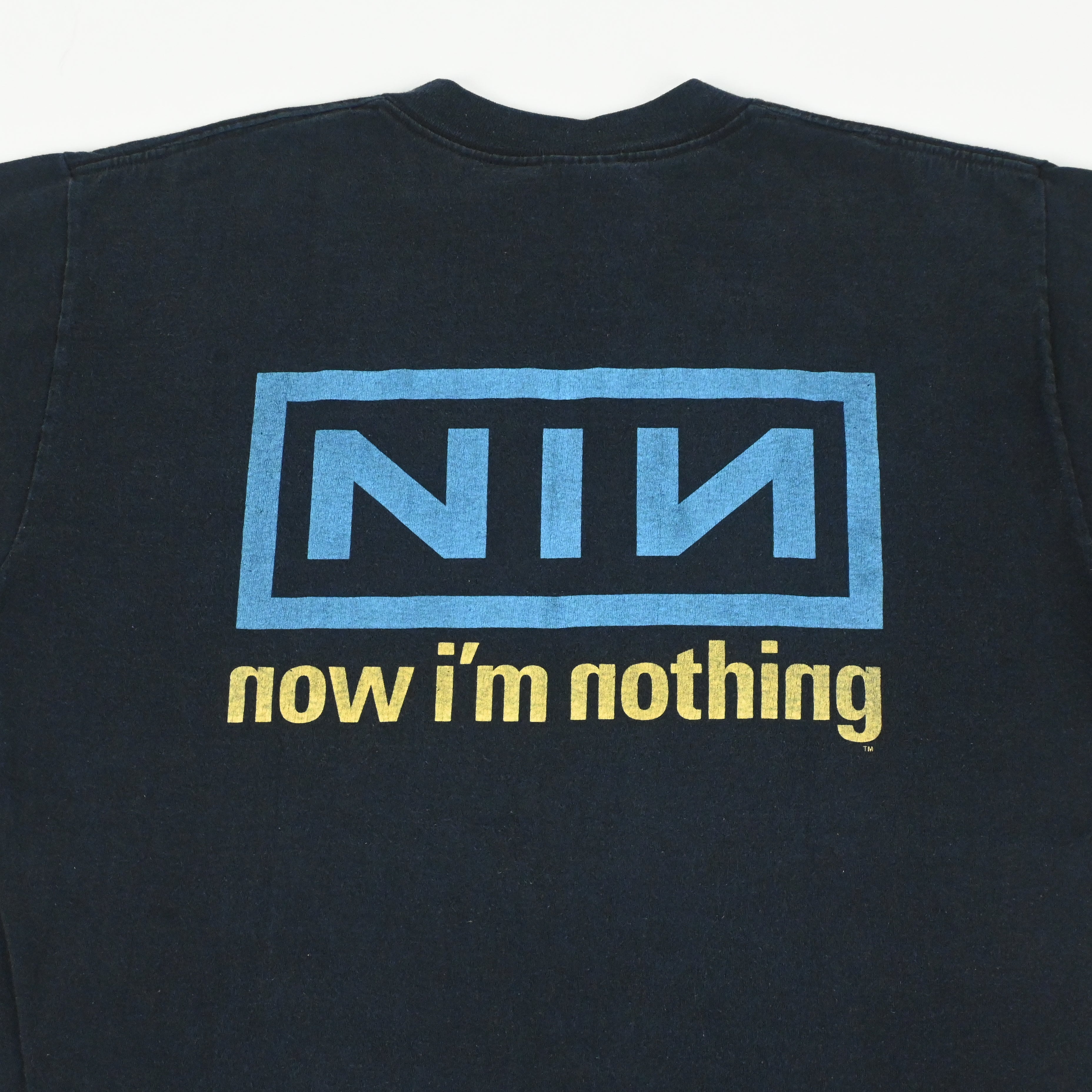 90'S NINE INCH NAILS "NOW I'M NOTHING" T-SHIRT SIZE XL