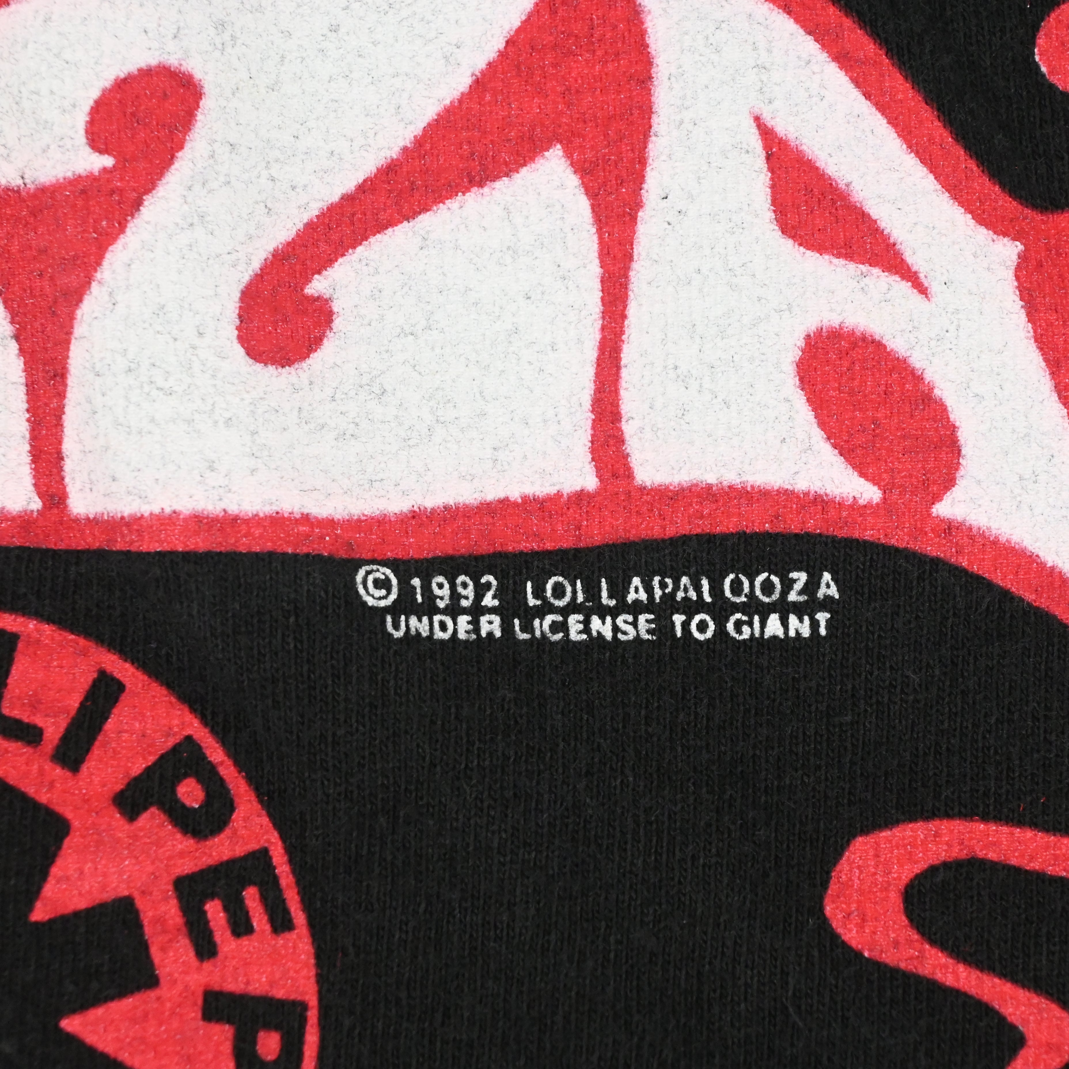 '92 LOLLAPALOOZA T-SHIRT SIZE XL