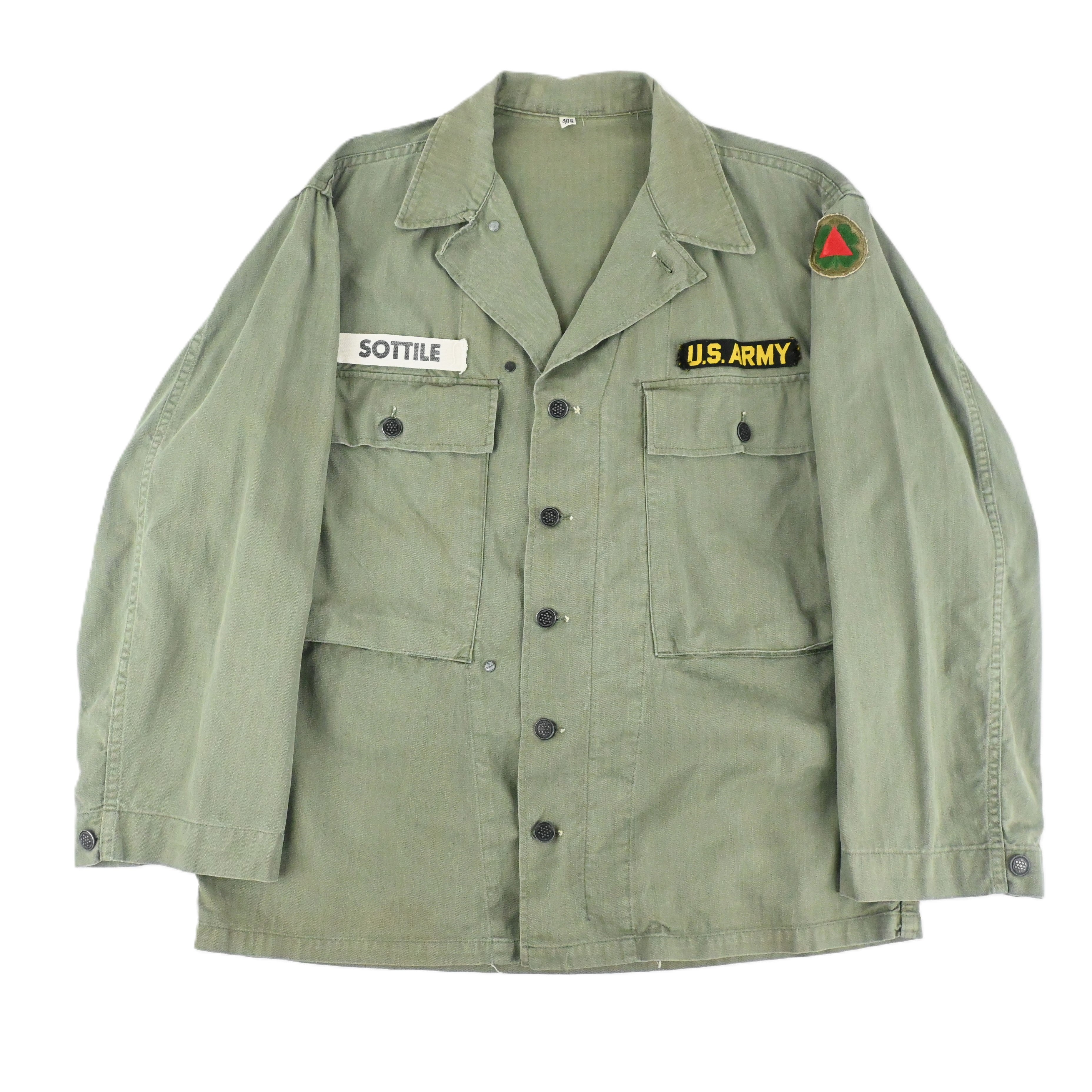 40’s US ARMY M-43 UTILITY JACKET HBT SIZE 40R