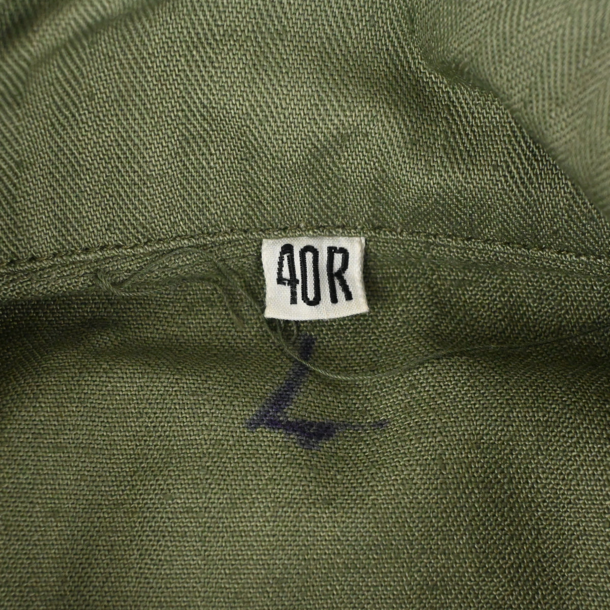 40’s US ARMY M-43 UTILITY JACKET HBT SIZE 40R DEAD STOCK