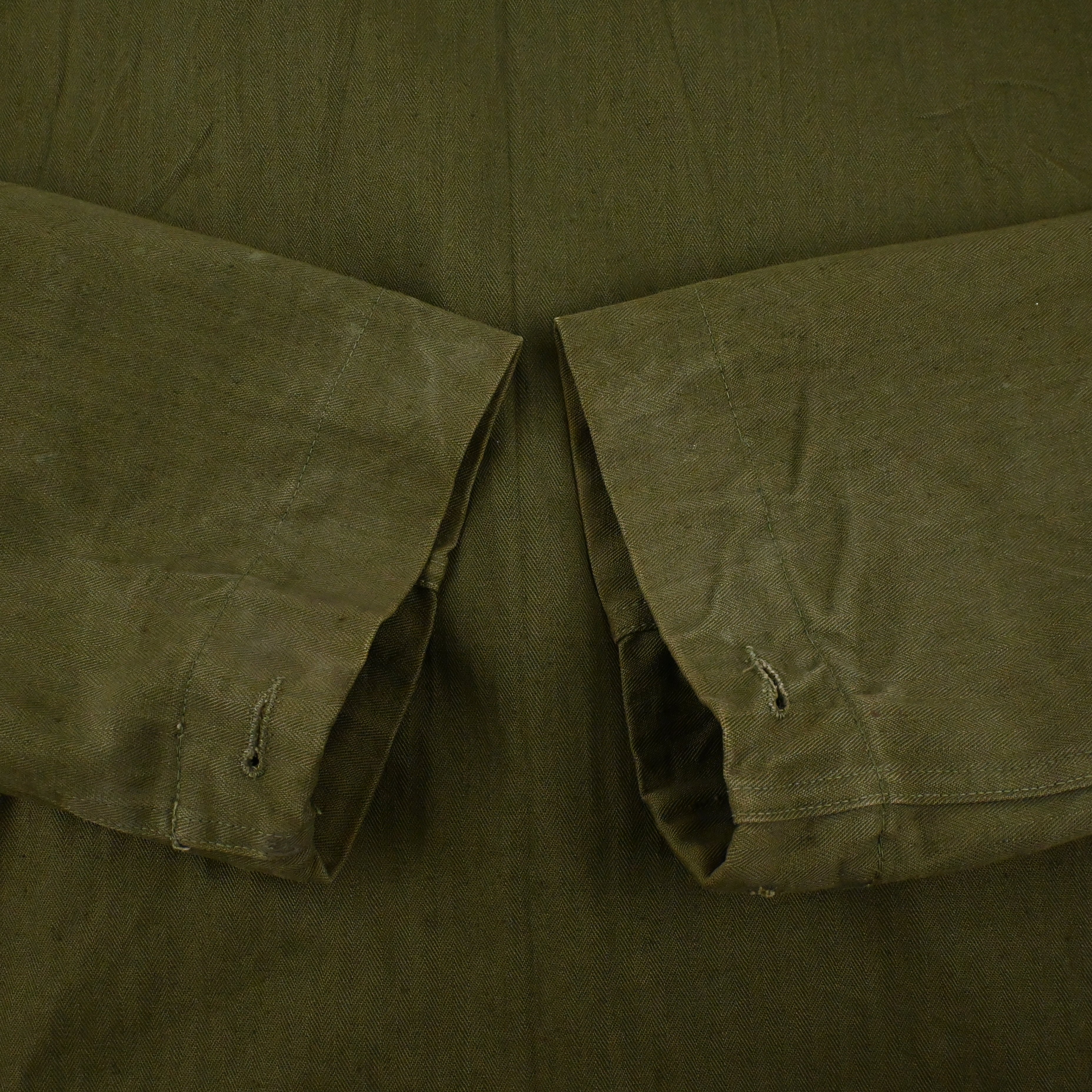 40’s US ARMY M-43 UTILITY JACKET HBT SIZE 40R NON WASH