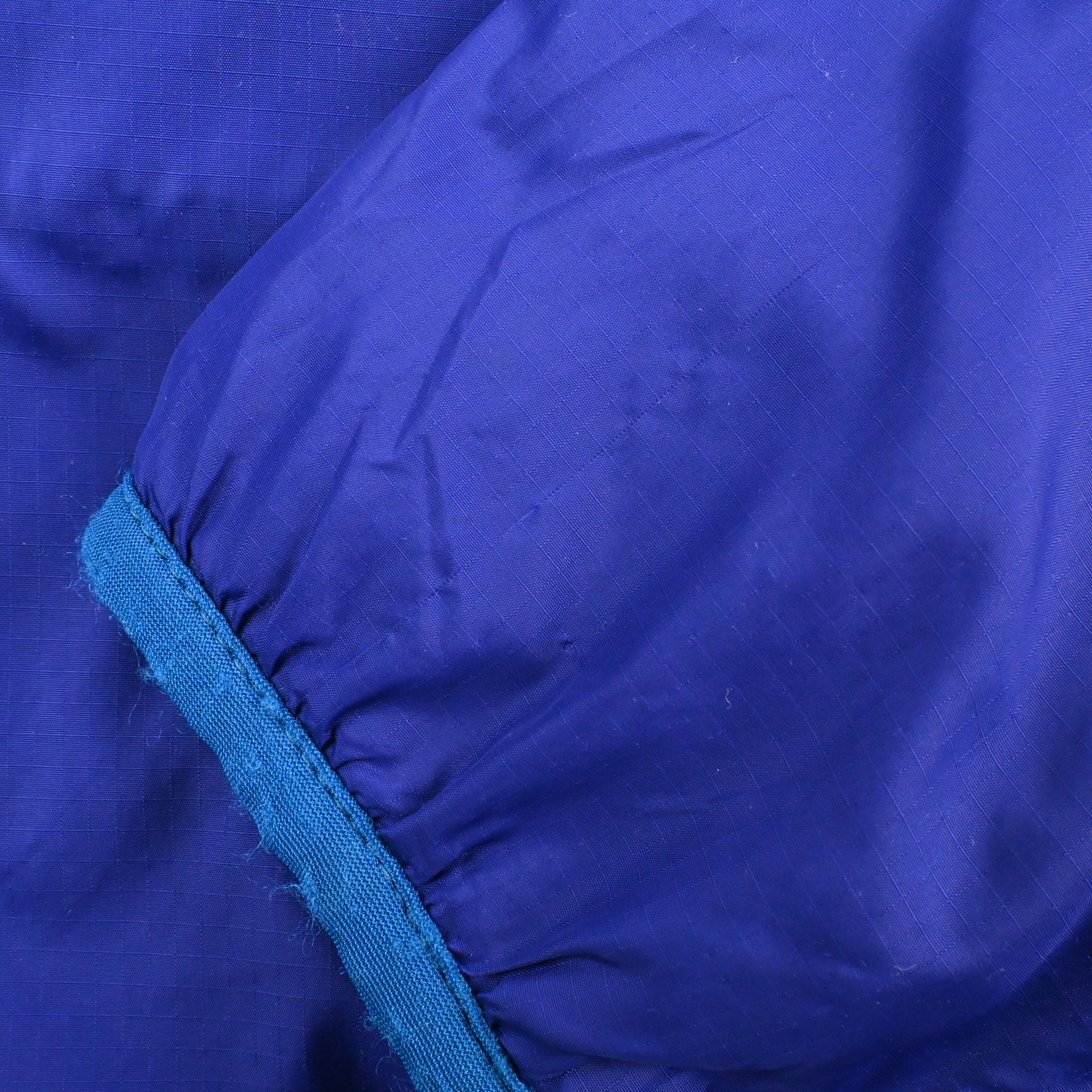 '91 Patagonia REVERSIBLE GLISSADE PULLOVER Bright Blue/Lobster