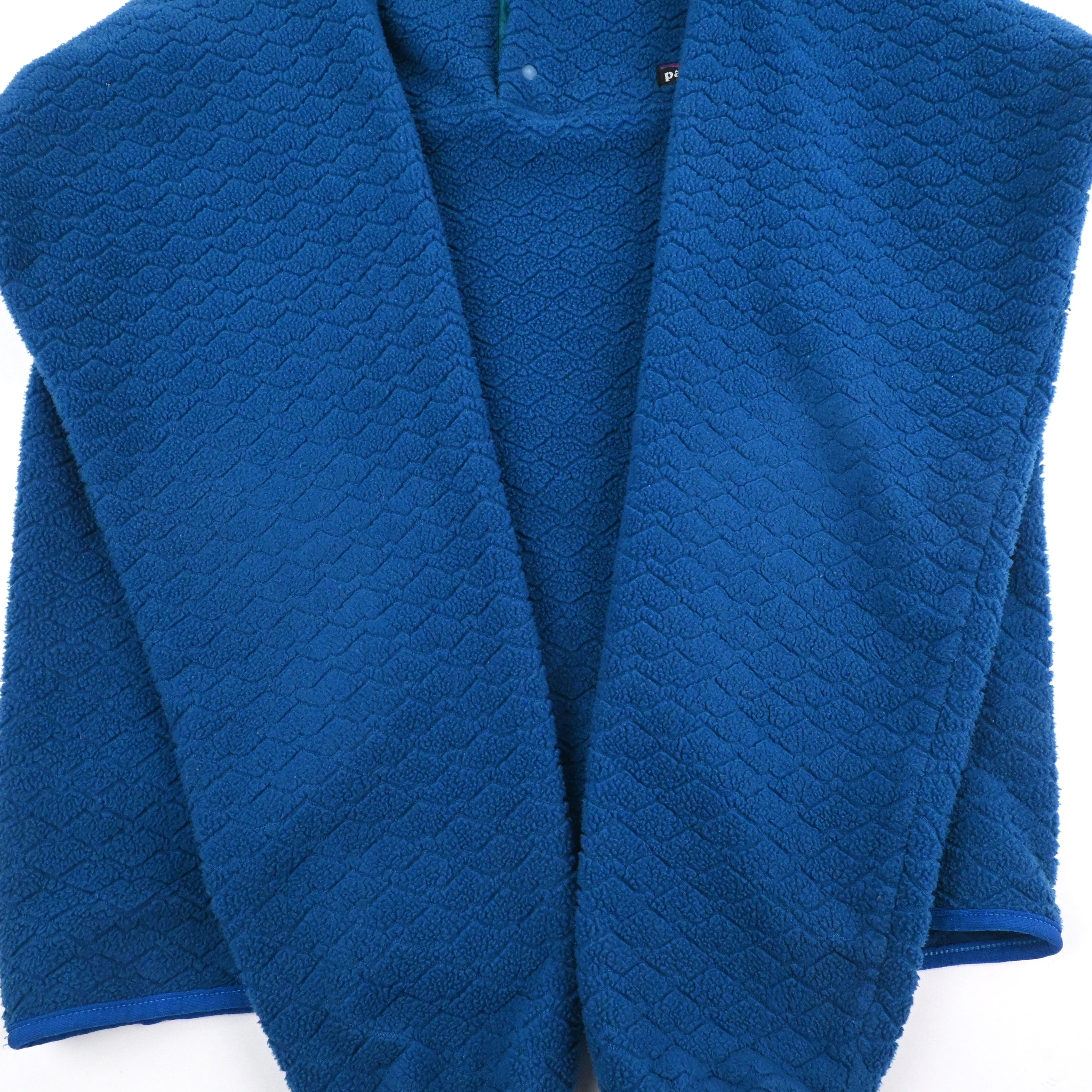 '94 Patagonia SYNCHILLA 3-D SNAP T-NECK Ultramarine