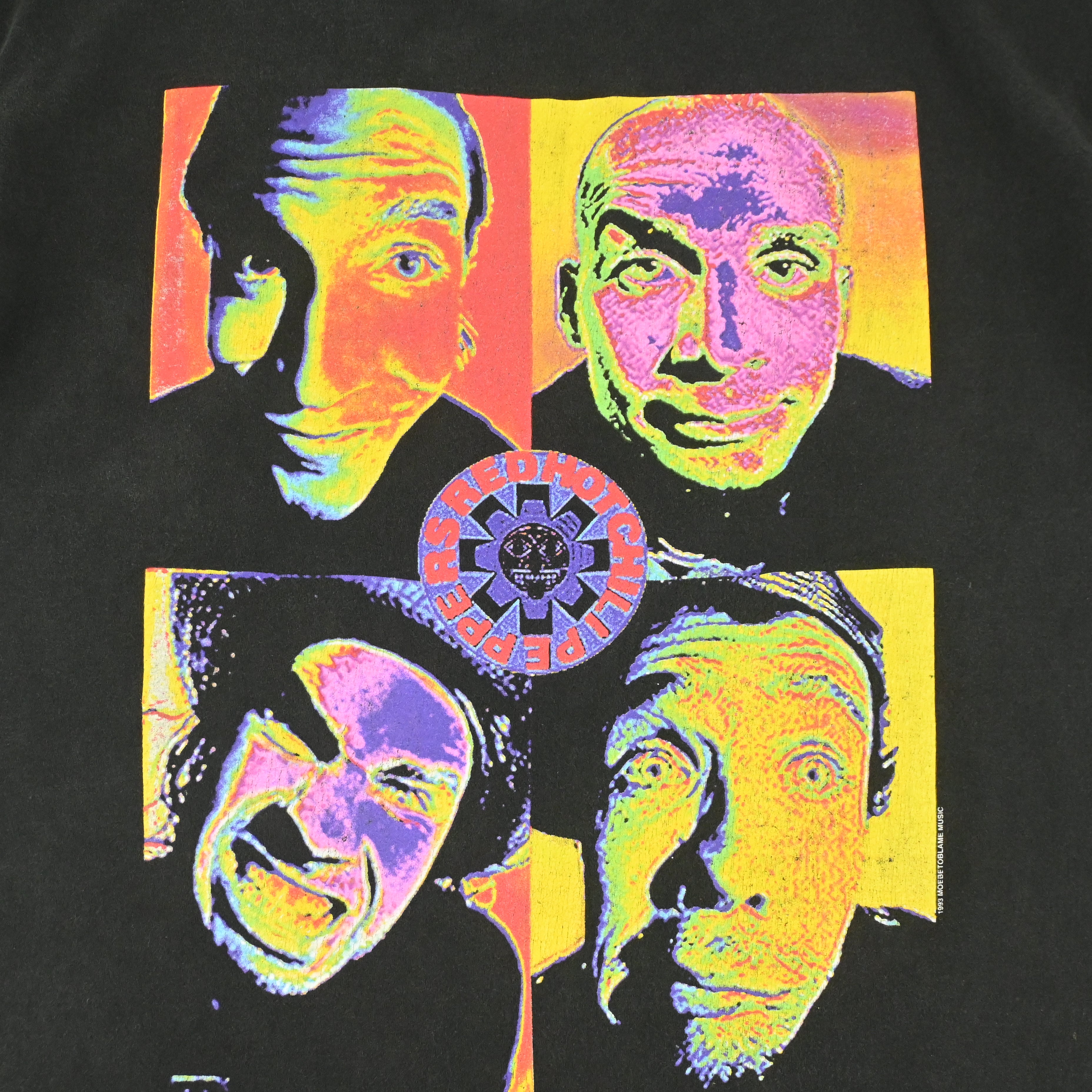 93© RED HOT CHILI PEPPERS THERMOGRAPHY T-SHIRT SIZE XL