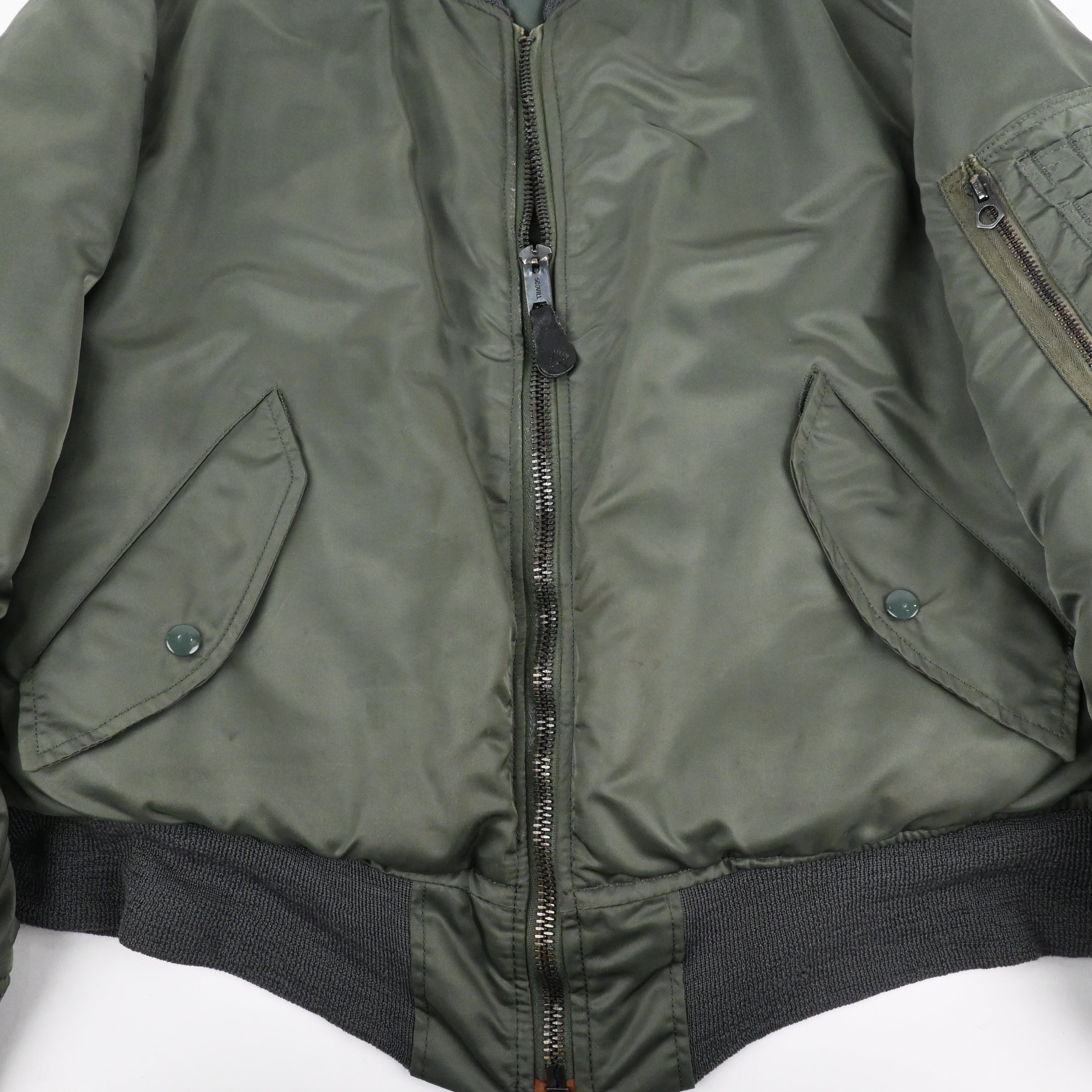 '87 U.S.A.F. MA-1 SIZE L MIL-J-8279F SIZE M