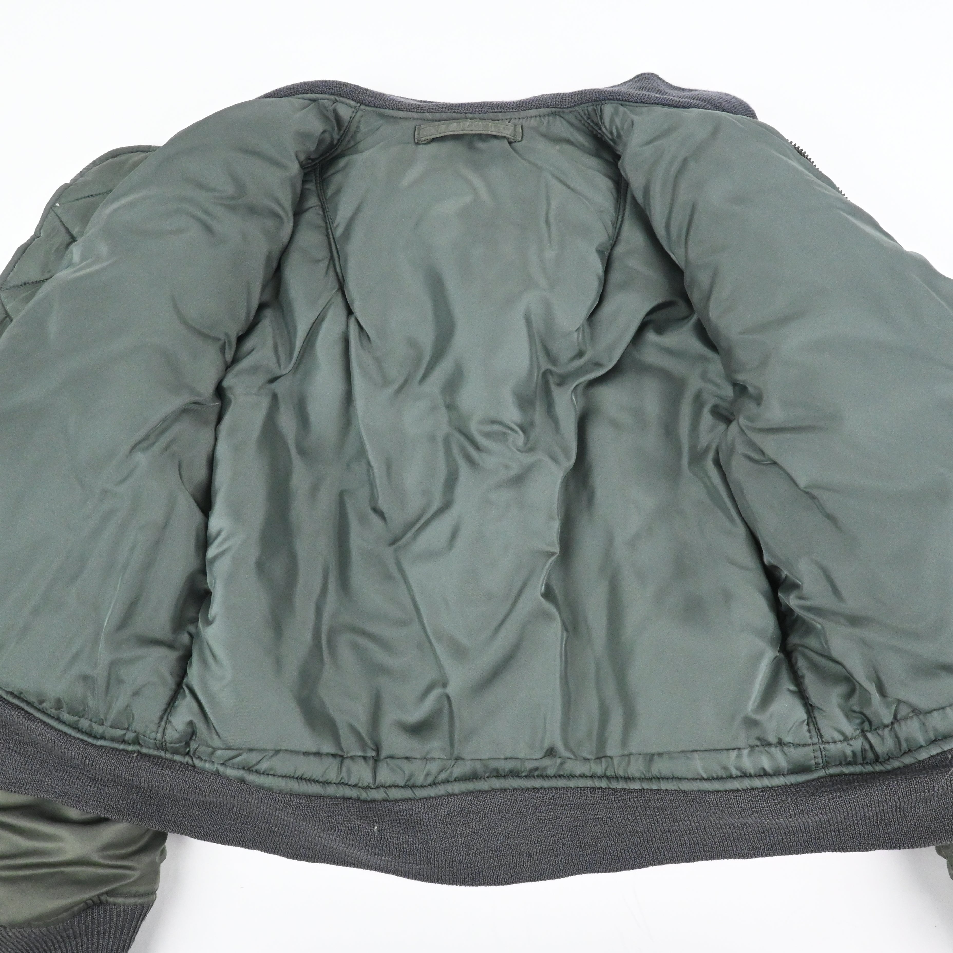 '87 U.S.A.F. MA-1 SIZE L MIL-J-8279F SIZE M